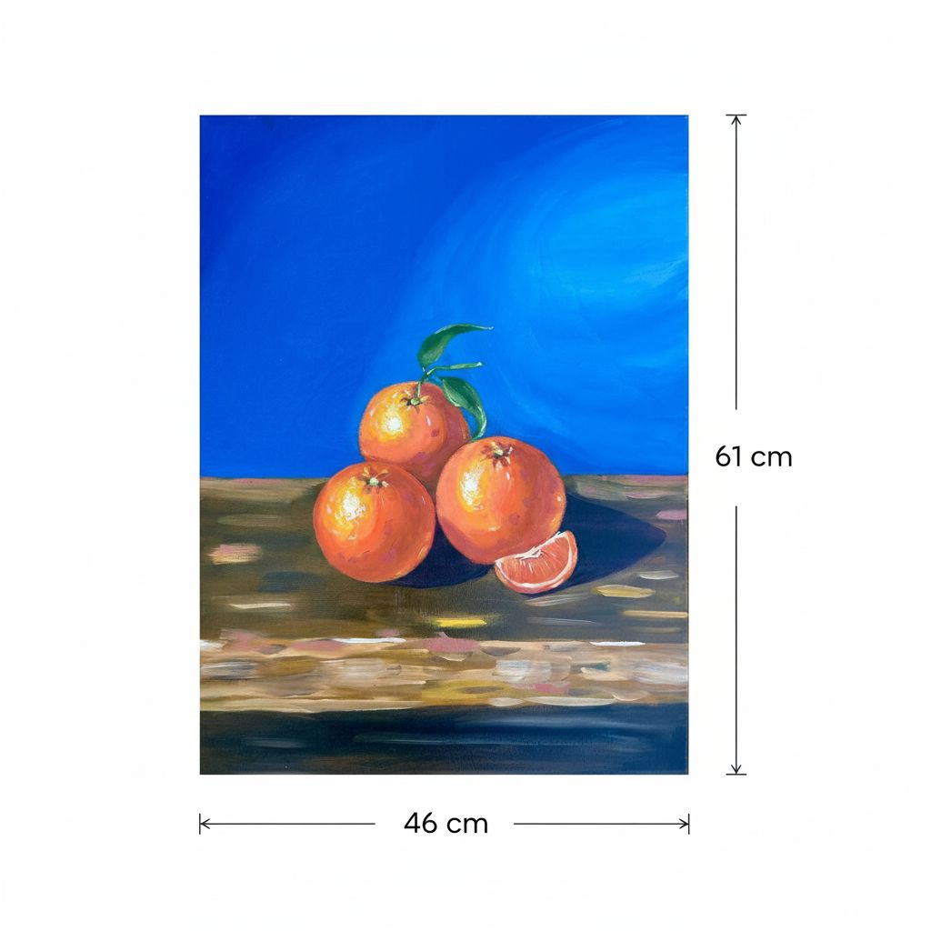 tableau agrumes éclatant pour une décoration élégante et vibrante