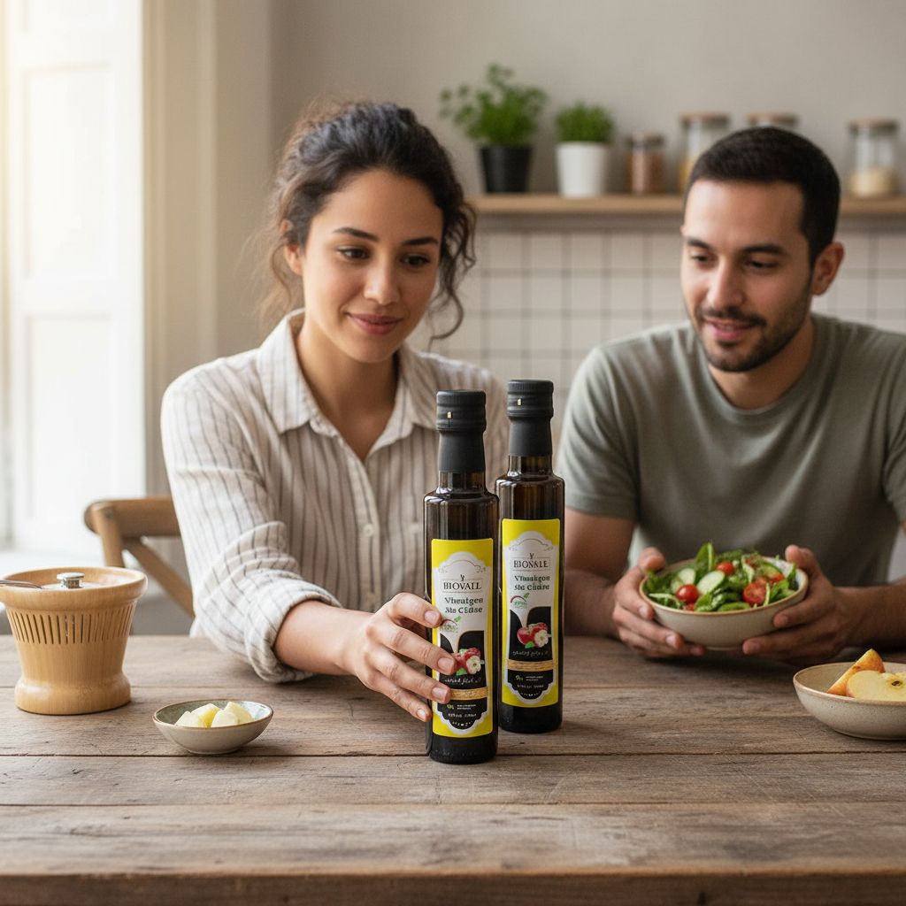 Vinaigre de cidre gourmet pour des plats sains et savoureux