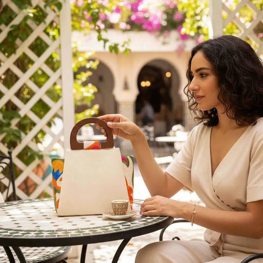sac artisanal chic élégant pour un style unique et tendance