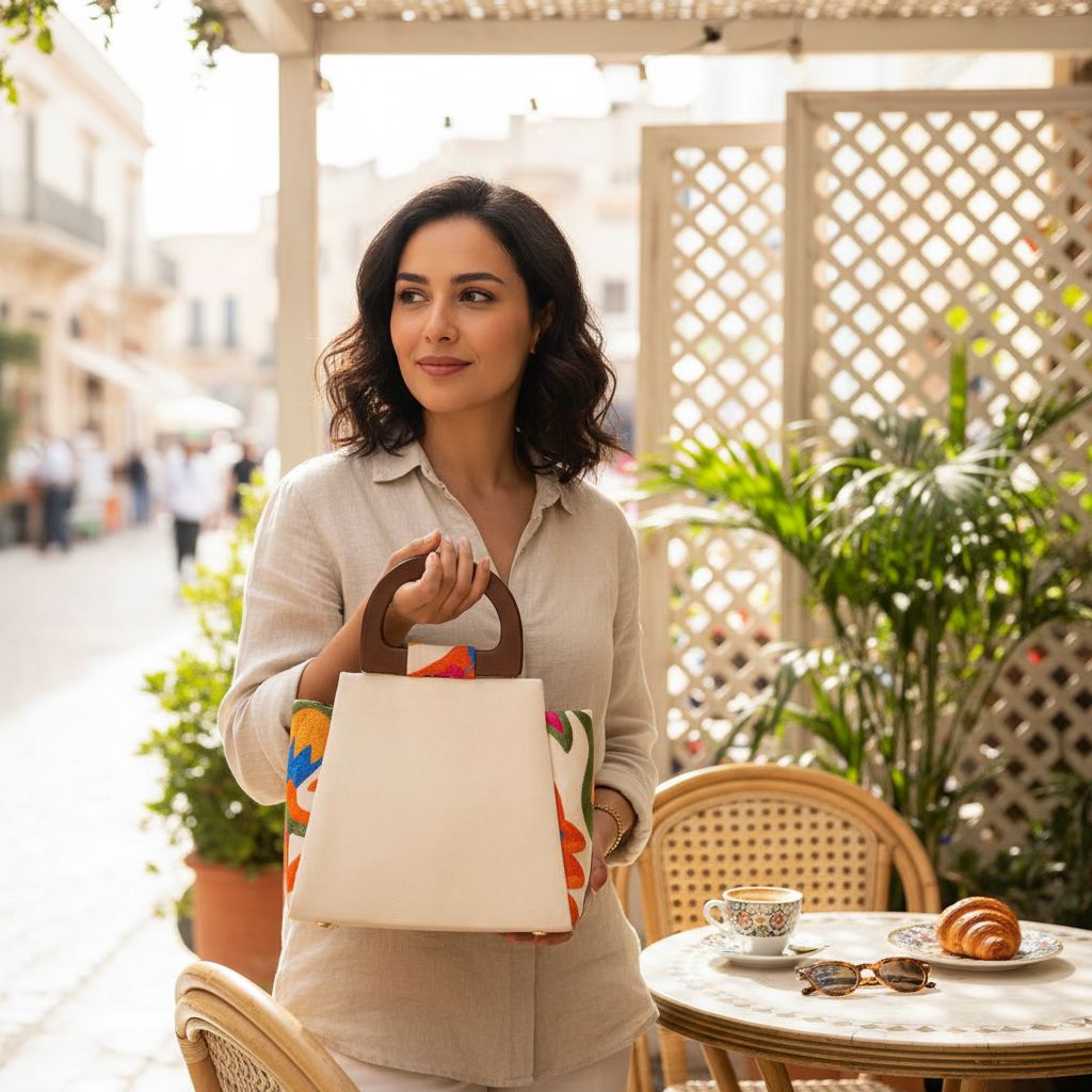 sac artisanal chic élégant pour un style unique et tendance