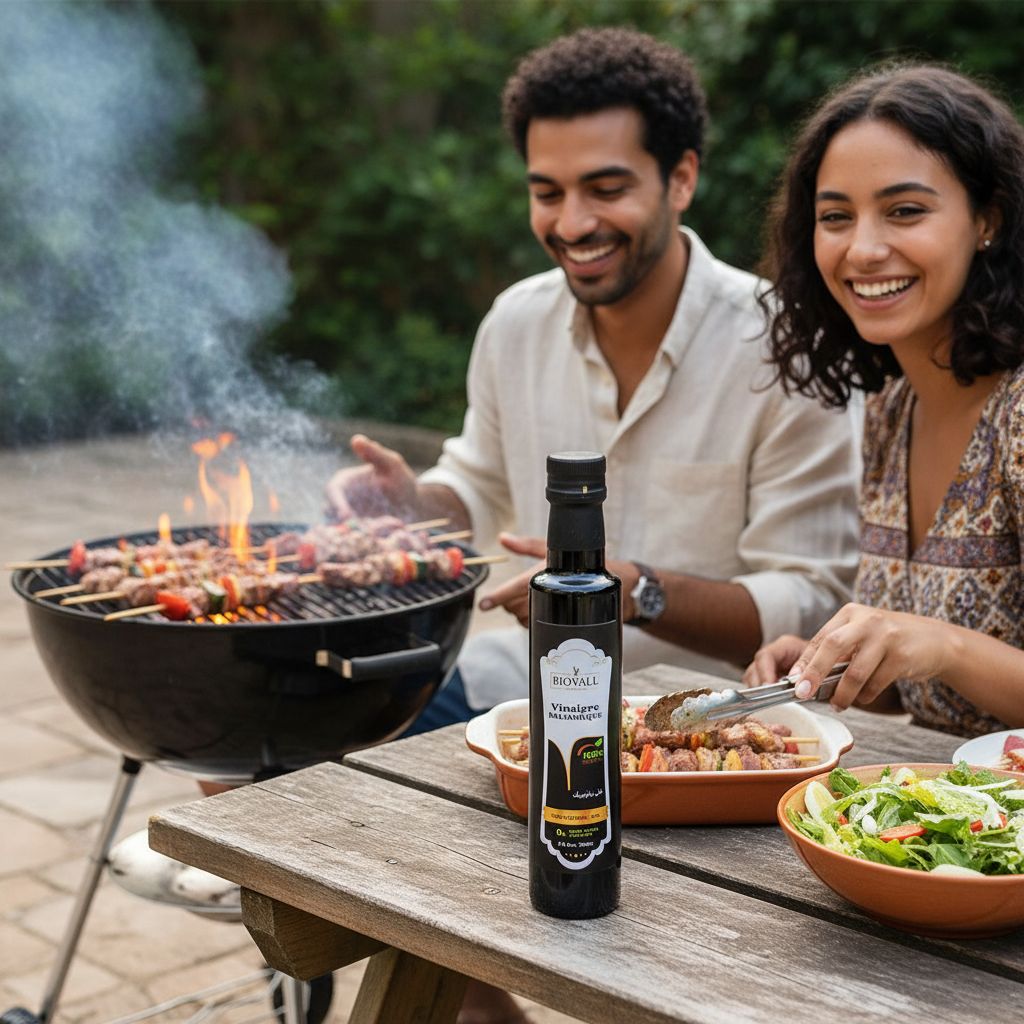 Vinaigre balsamique pour grillades savoureuses et irrésistibles