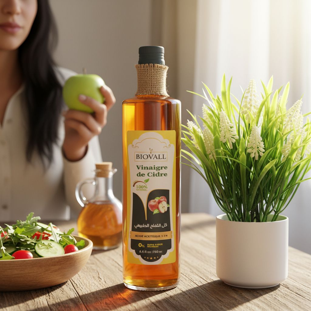 Vinaigre de cidre pur pour une santé éclatante 750 g