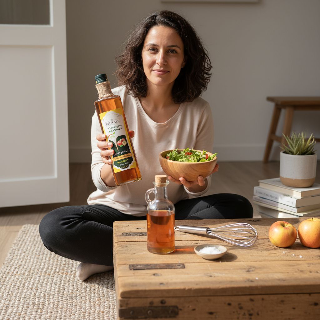 Vinaigre de cidre pur pour une santé éclatante 750 g