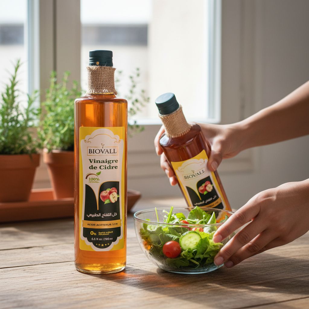 Vinaigre de cidre pur pour une santé éclatante 750 g