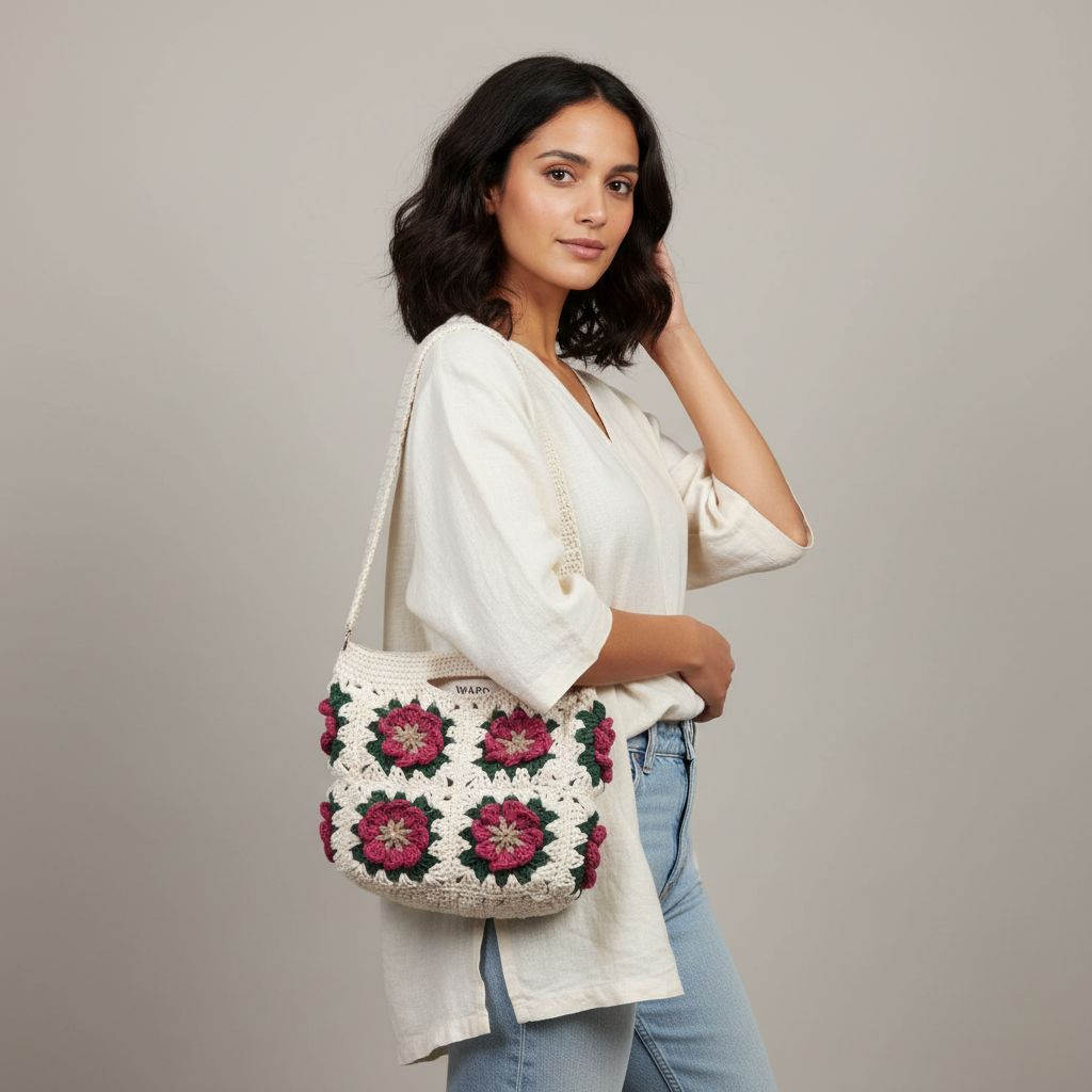 Sac en crochet élégant pour un style unique et tendance