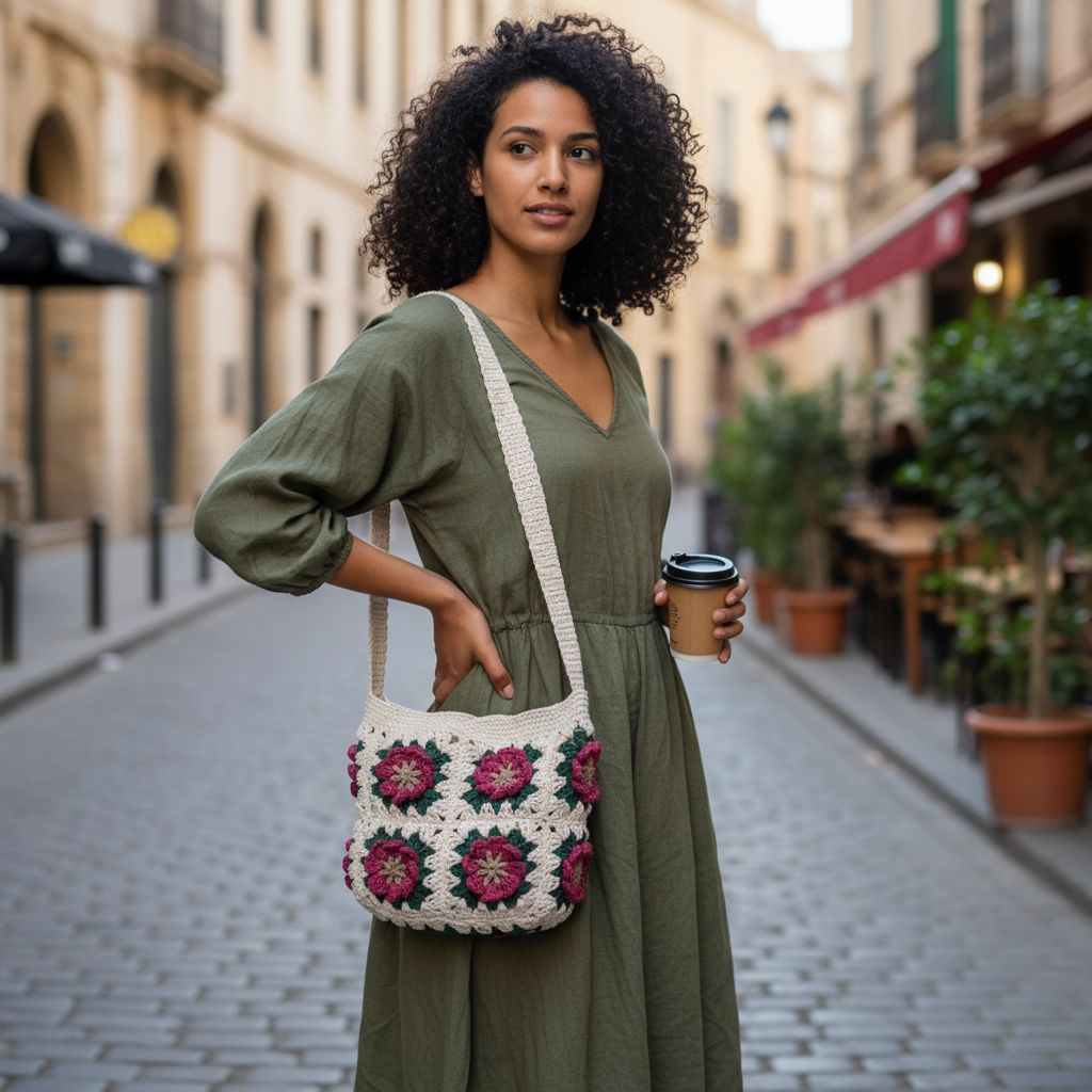 Sac en crochet élégant pour un style unique et tendance