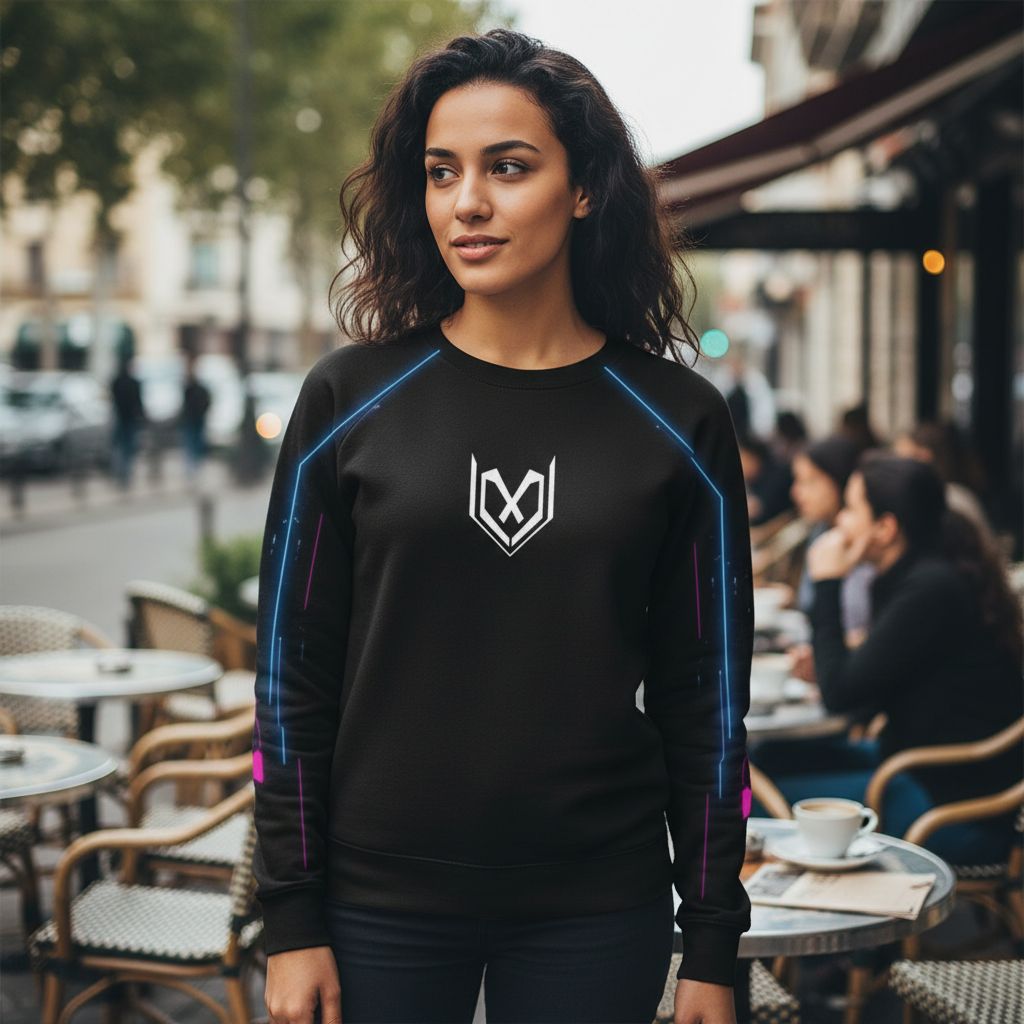 Tshirt futuriste exclusif pour un style moderne et unique