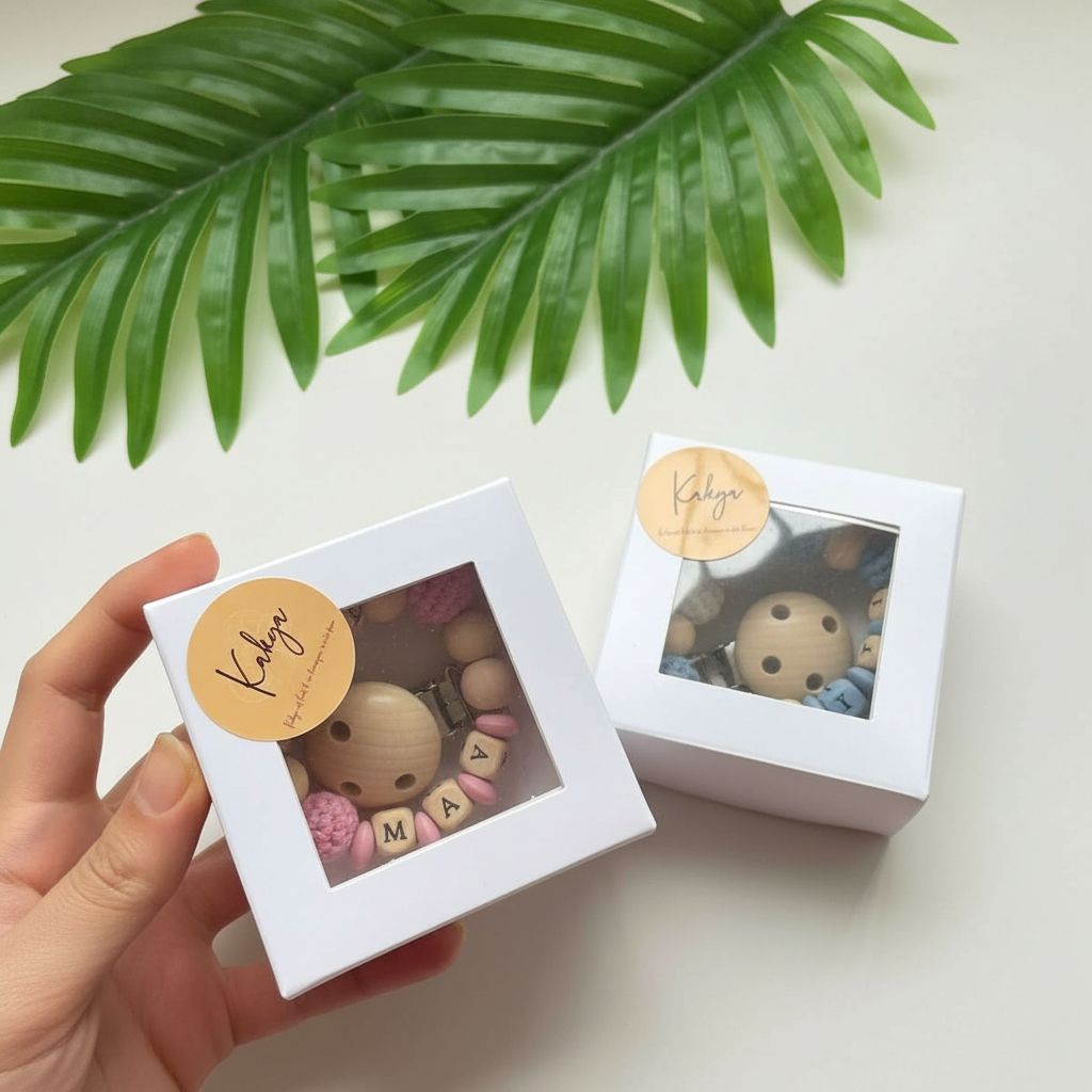 attache sucette personnalisée qualité premium pour bébé unique