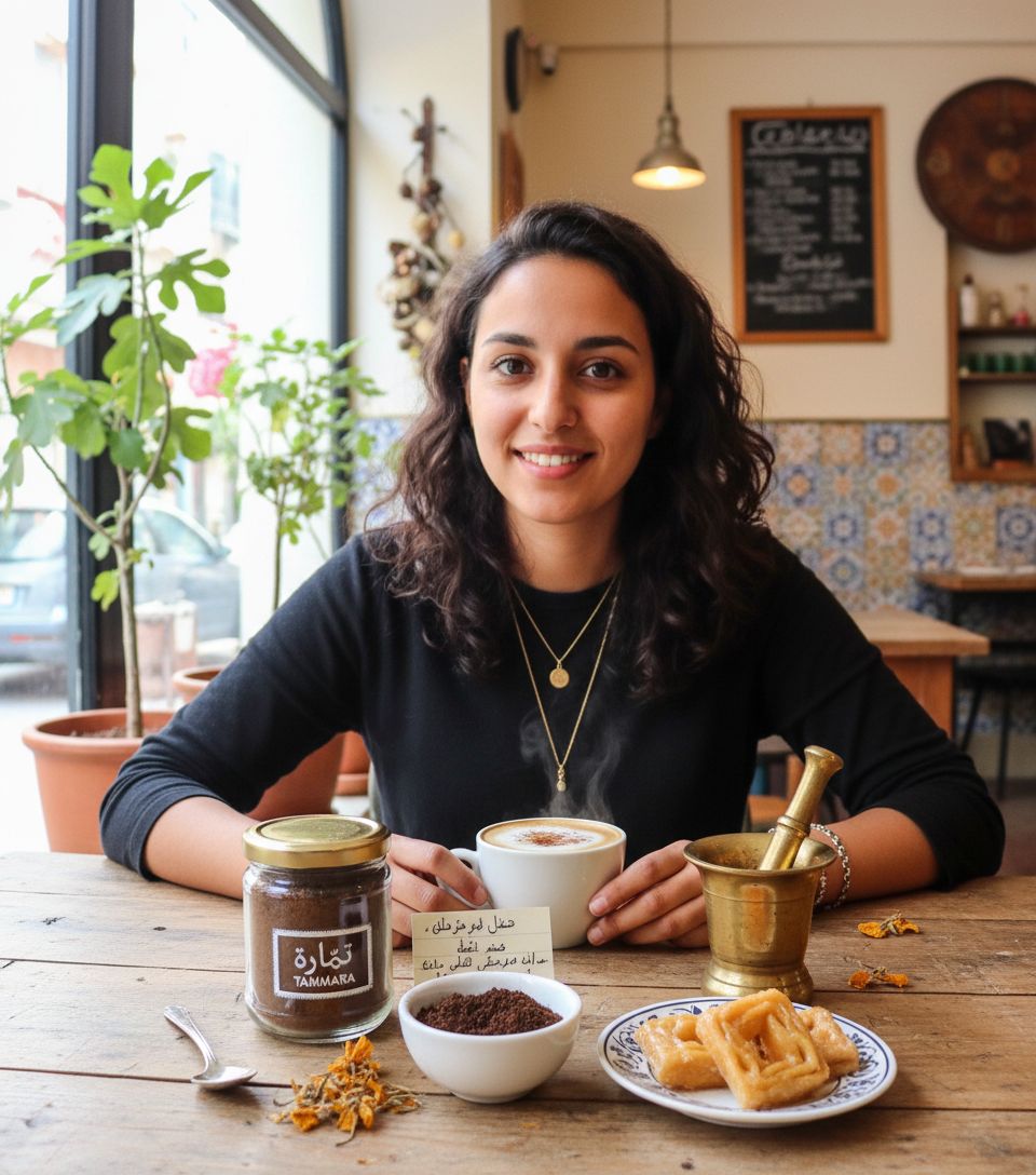 Café traditionnel à la fleur d'oranger pur pour un moment unique