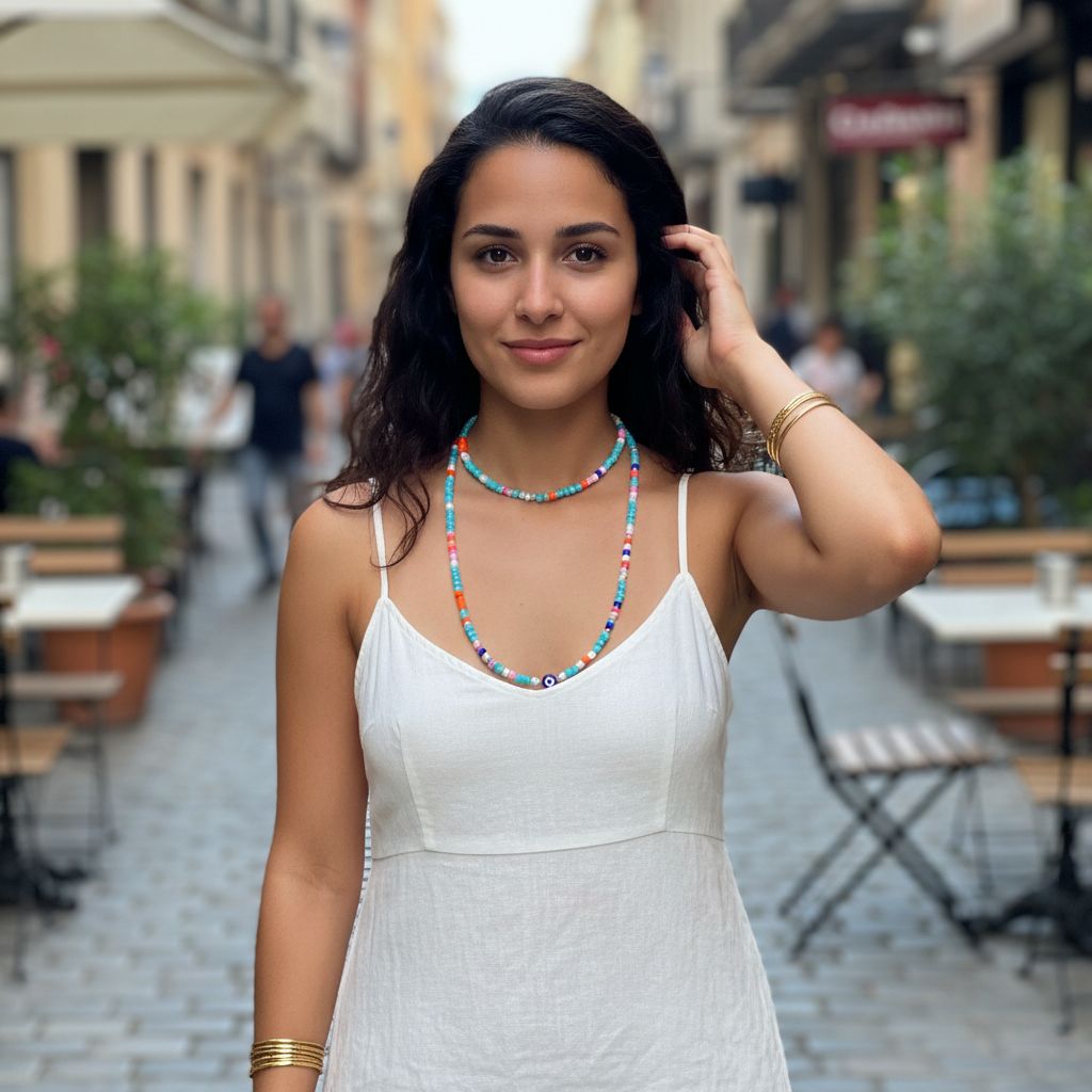 chaine lunettes multicolore élégante pour un style unique