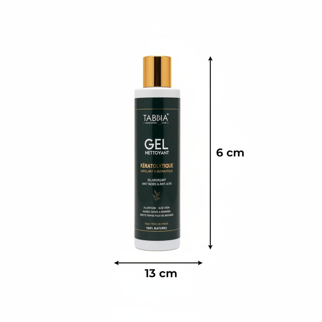 Gel nettoyant premium 250ml pour une peau éclatante et fraîche