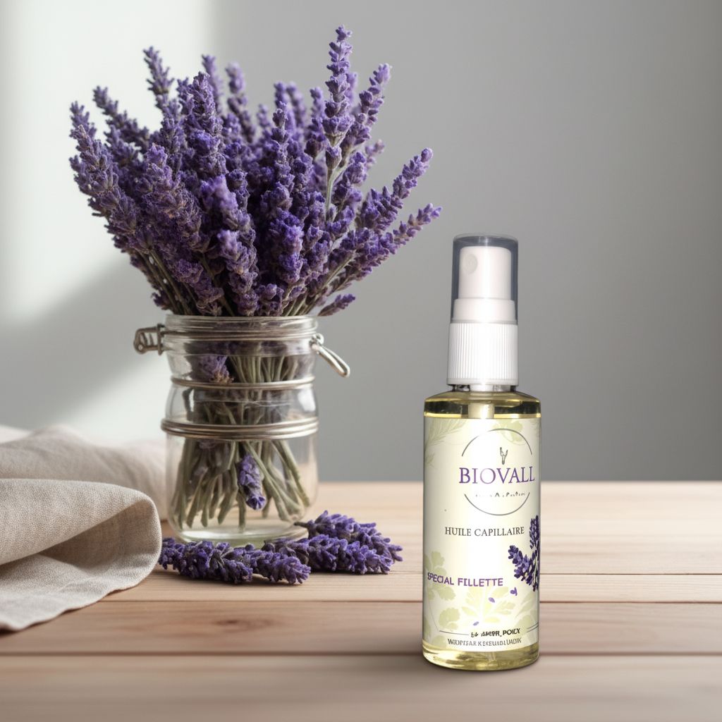 Huile capillaire anti-poux pour des cheveux protégés et sains