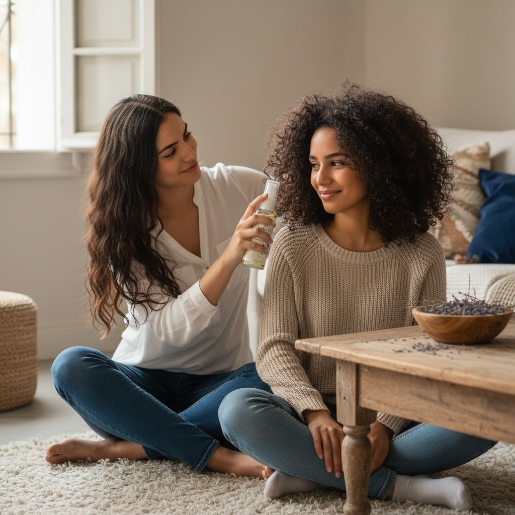 Huile capillaire anti-poux pour des cheveux protégés et sains