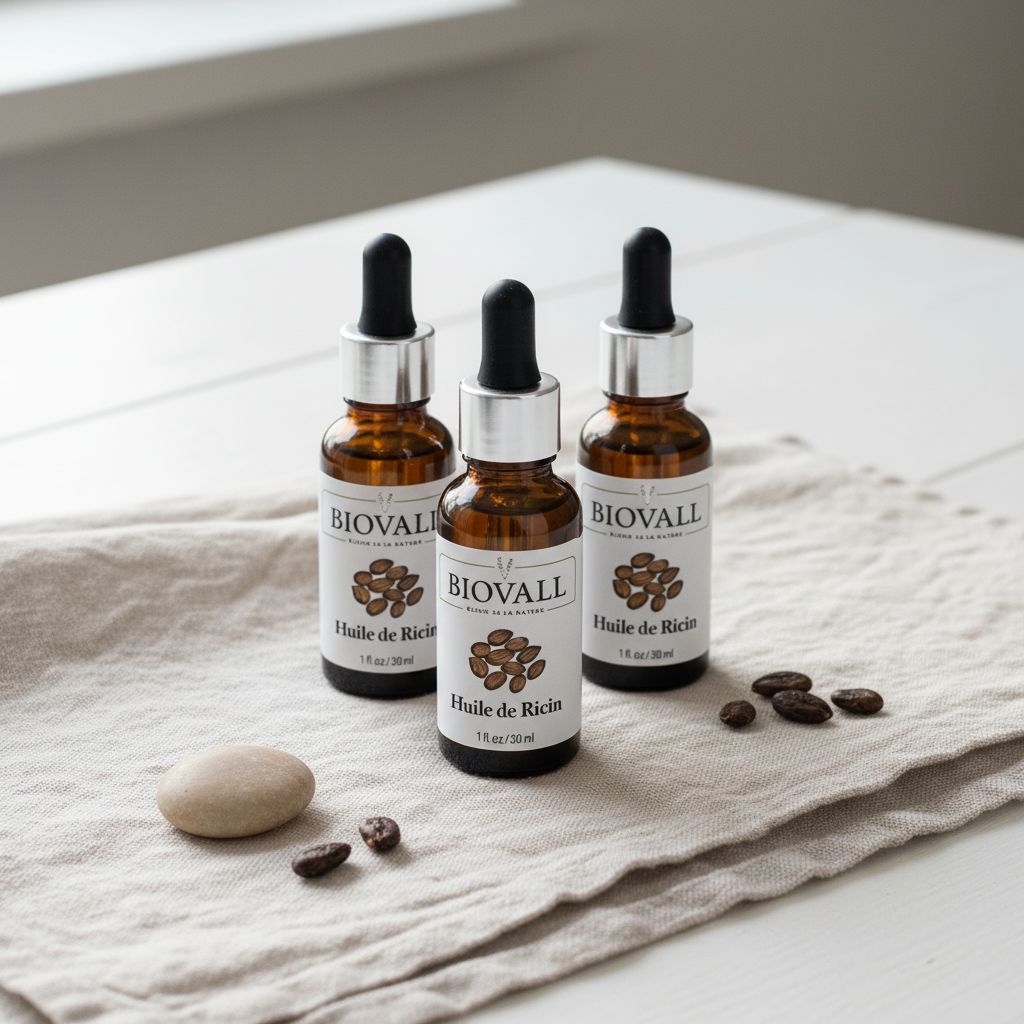 Huile de ricin extra vierge trio pour une beauté irrésistible