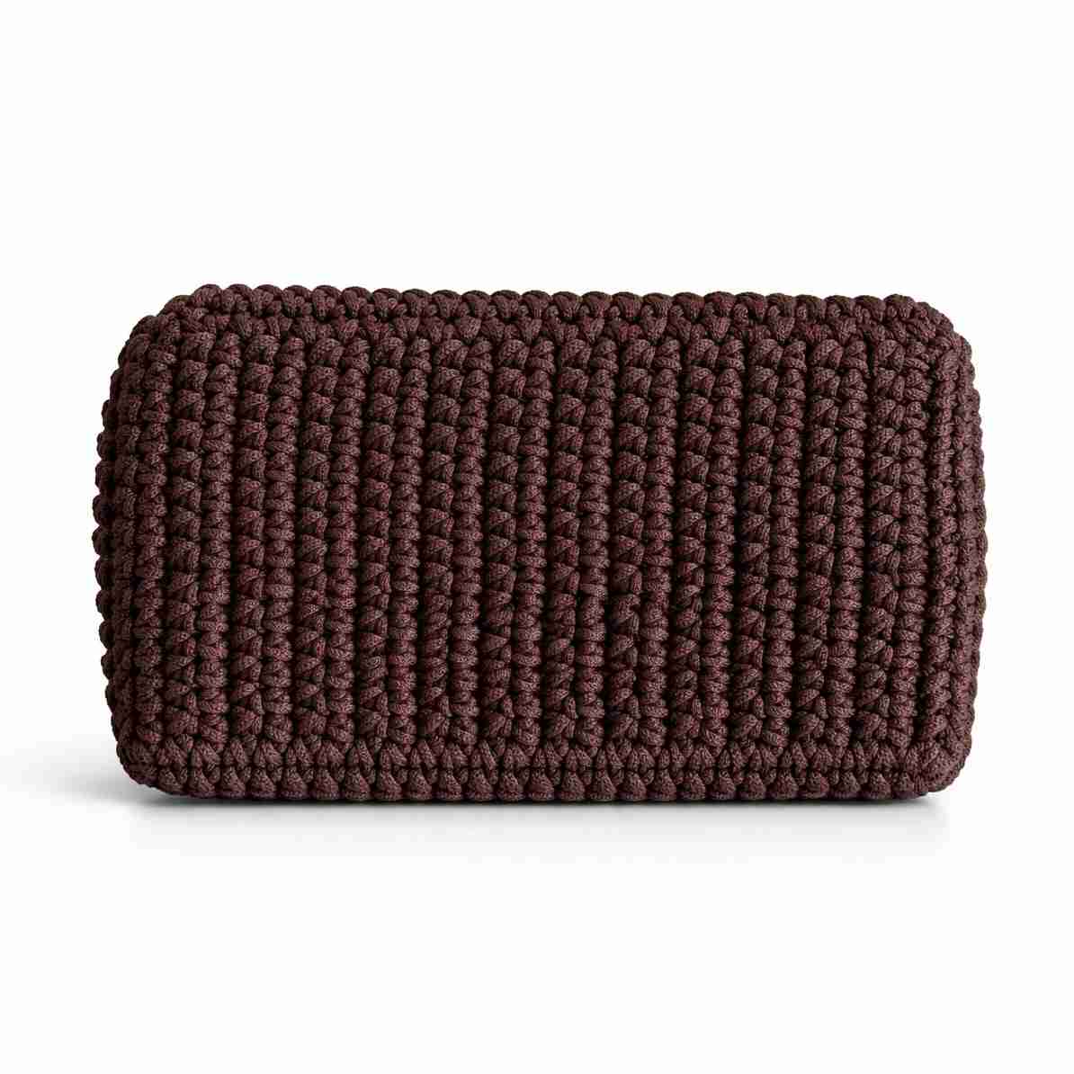 sac tissé Perla cacao élégant pour un style unique et raffiné