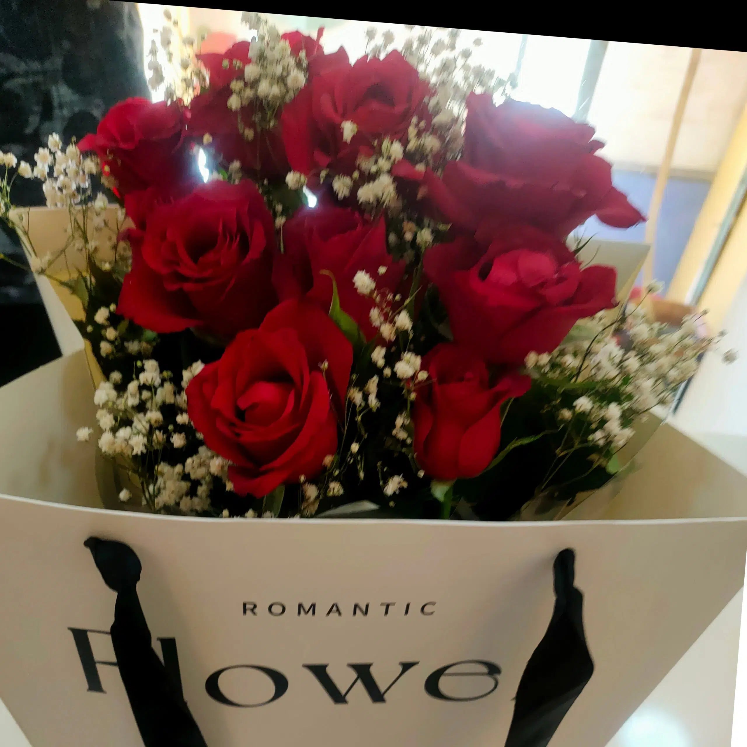 Bouquet de roses rouges classiques