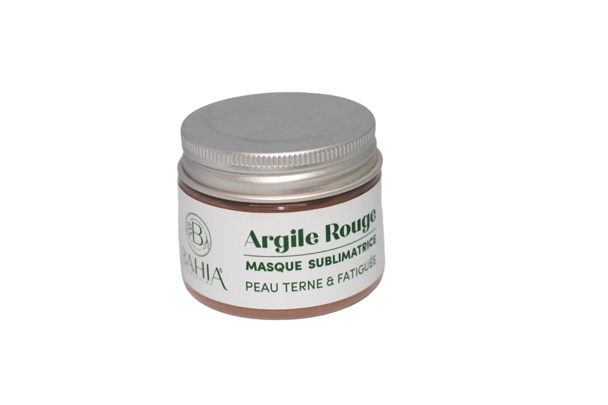 Argile rouge pour une peau éclatante et revitalisée