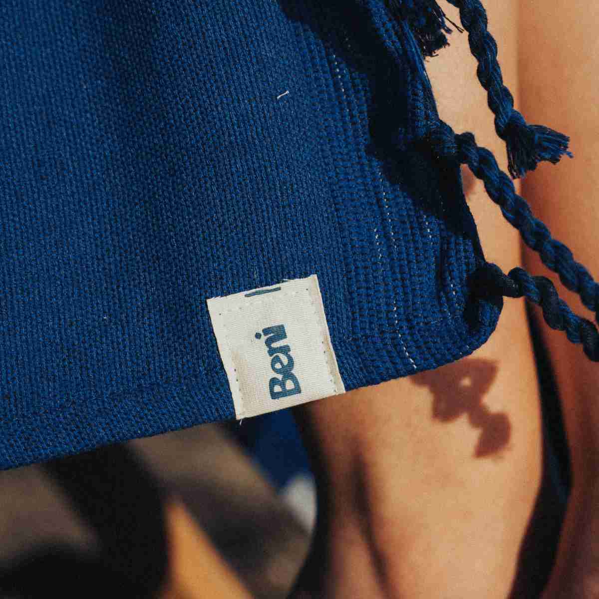 Fouta éponge Bleu