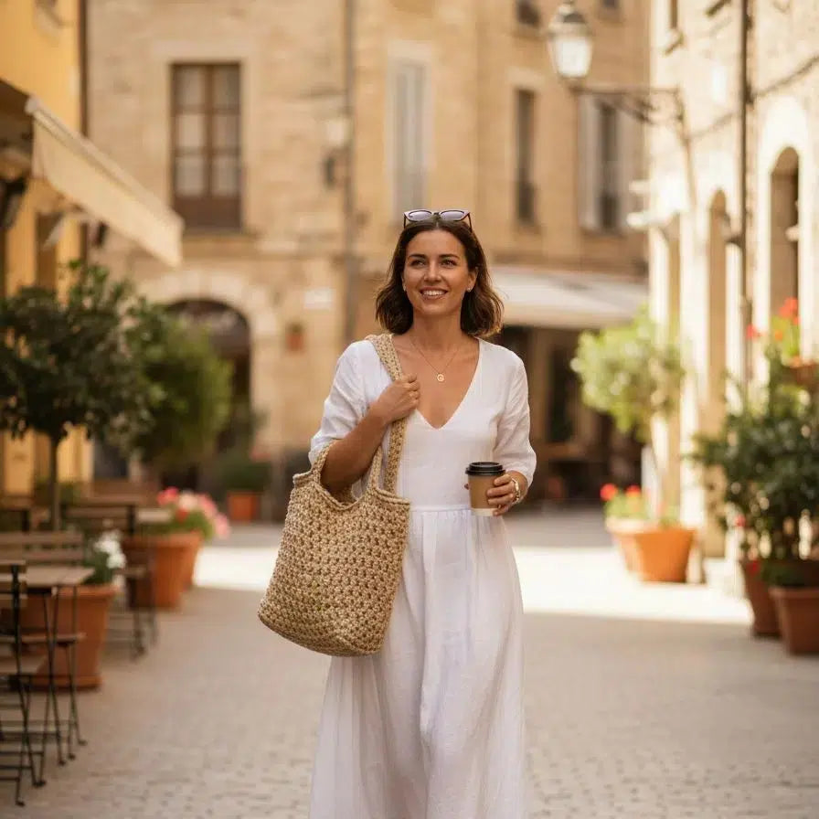 sac en crochet chic léger et durable pour un style unique