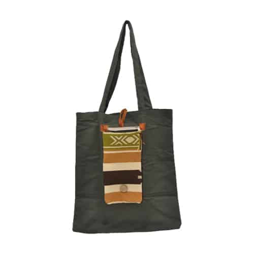 Eco-Bag double functions pliable "Margoum"