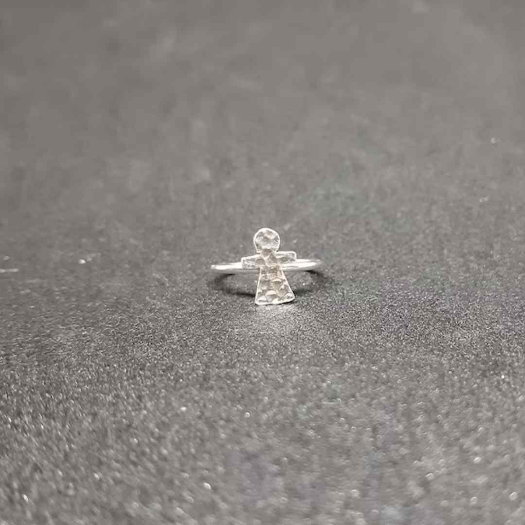 Bague Tanit Argent, bague berbère pour femme ajustable - artisanat Tunisien fait main | ILEYCOM