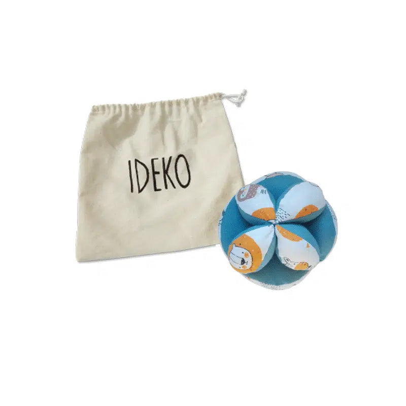 Balle de préhension Montessori jeu d’éveil bébé en tissu 100% coton