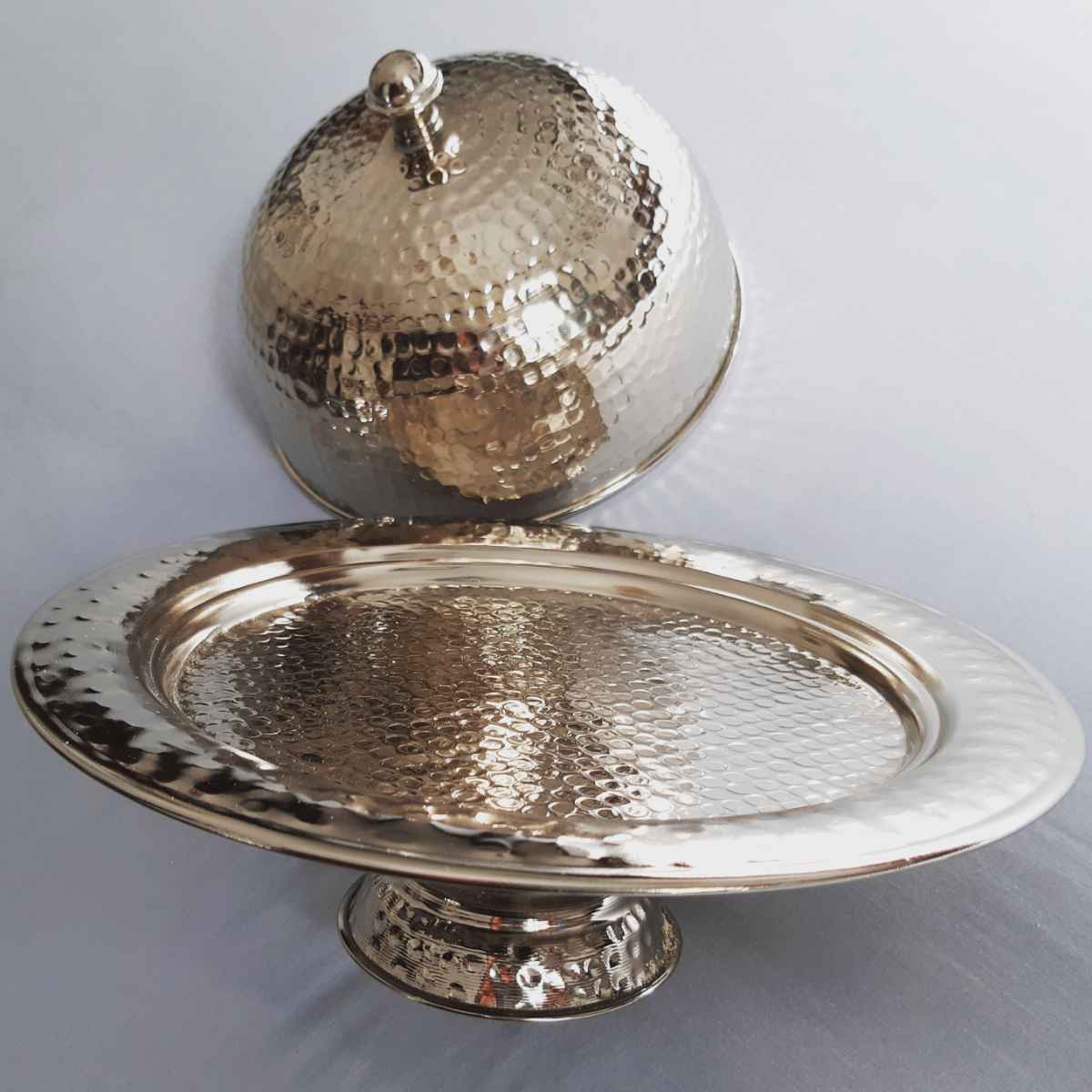 bonbonnière cuivre martelé élégance pour votre décoration raffinée