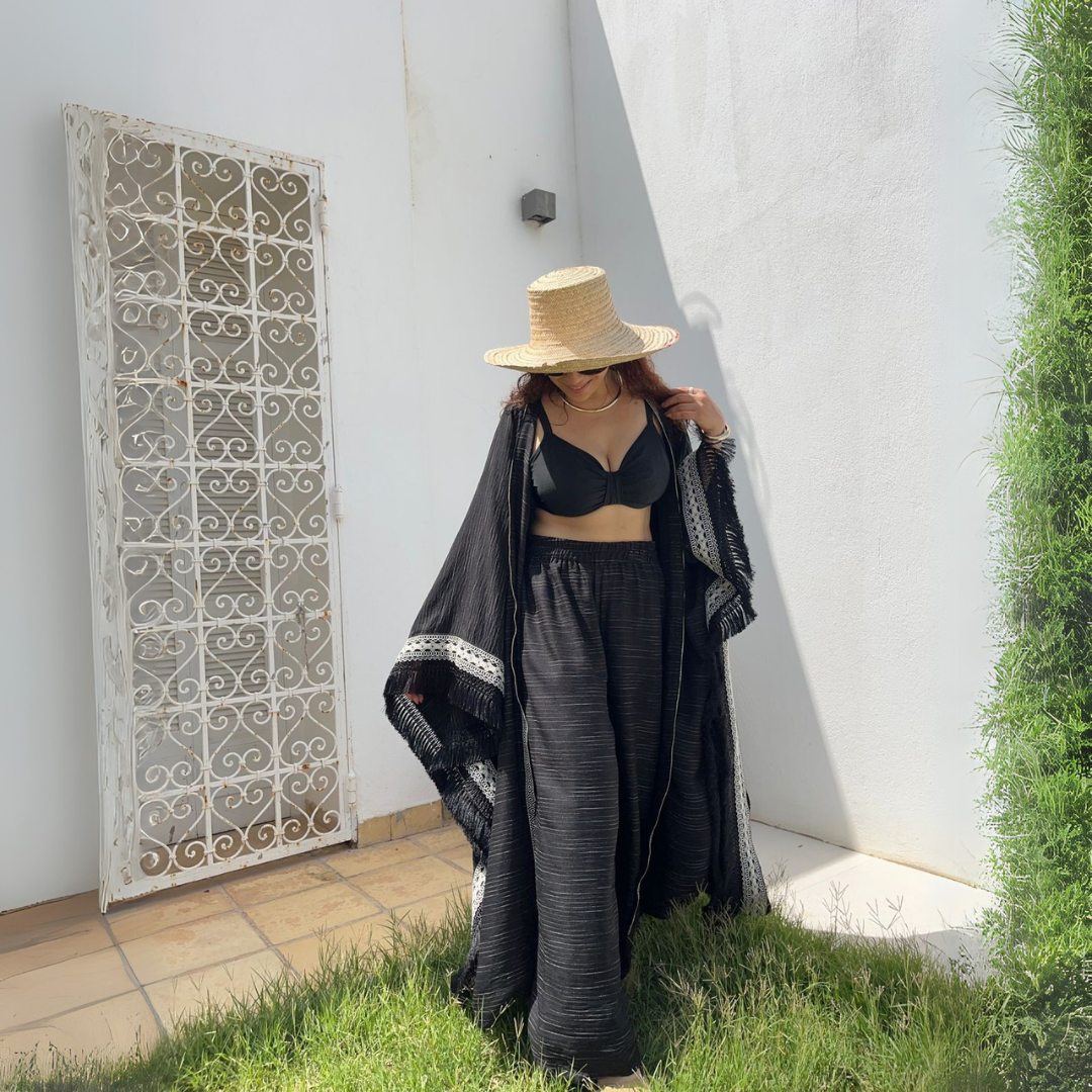 Black Boho Set Tunisie | ILEY'COM