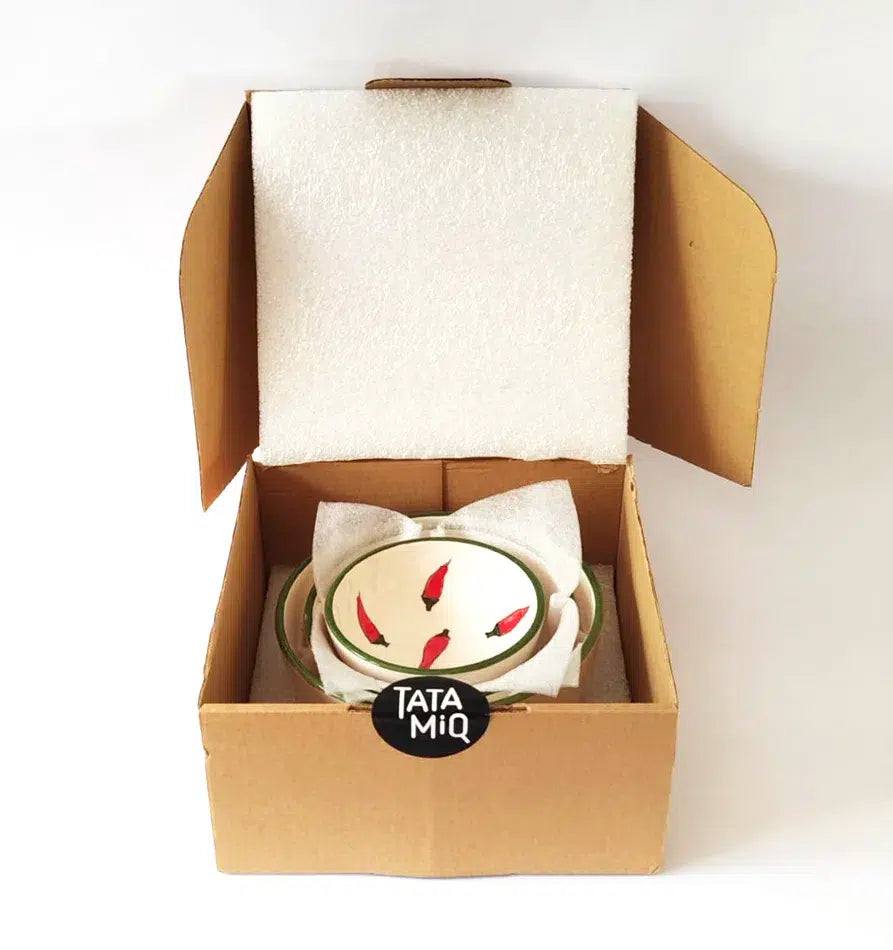 Ensemble de 3 bols en céramique Felfel