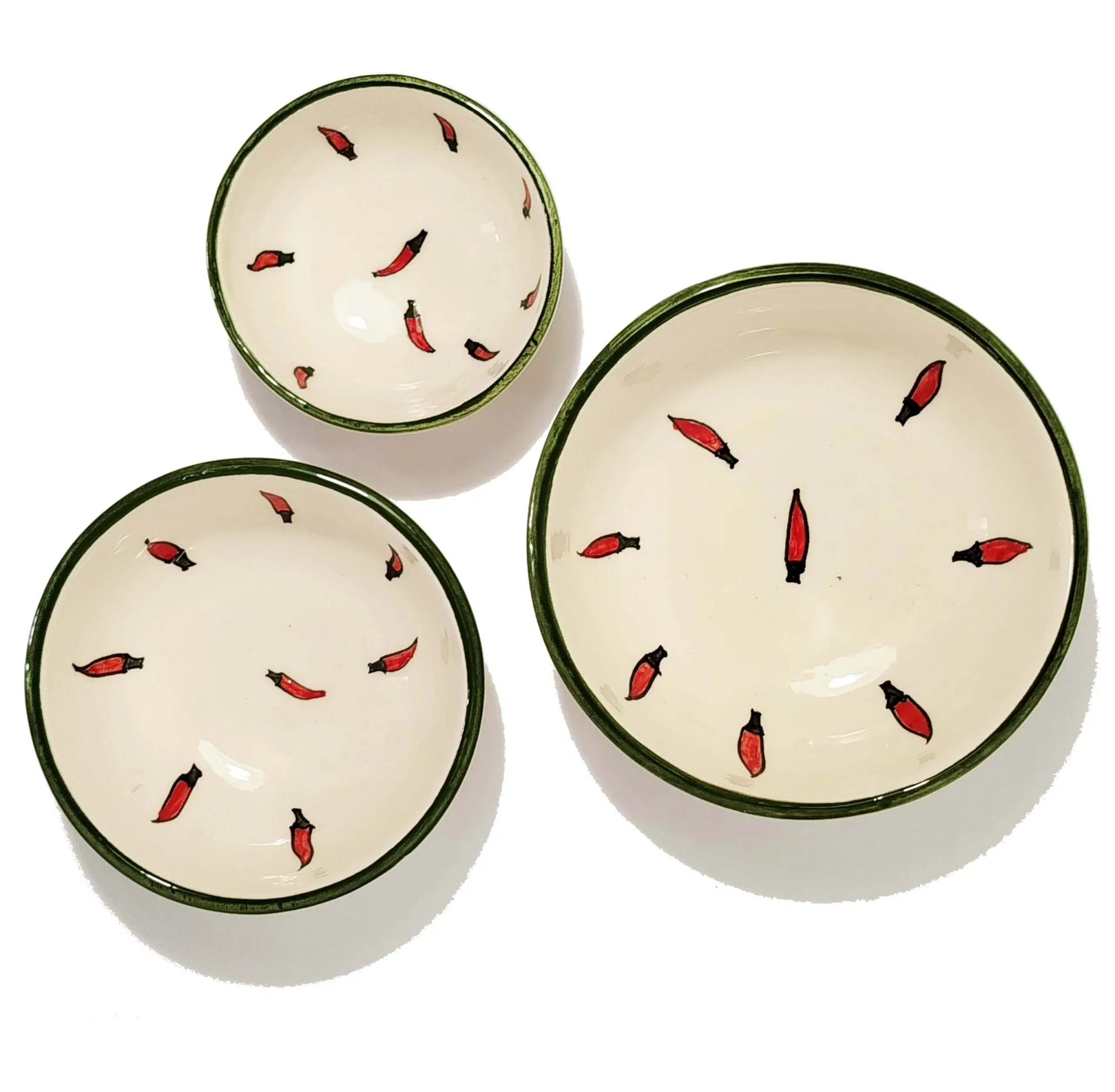 Ensemble de 3 bols en céramique Felfel