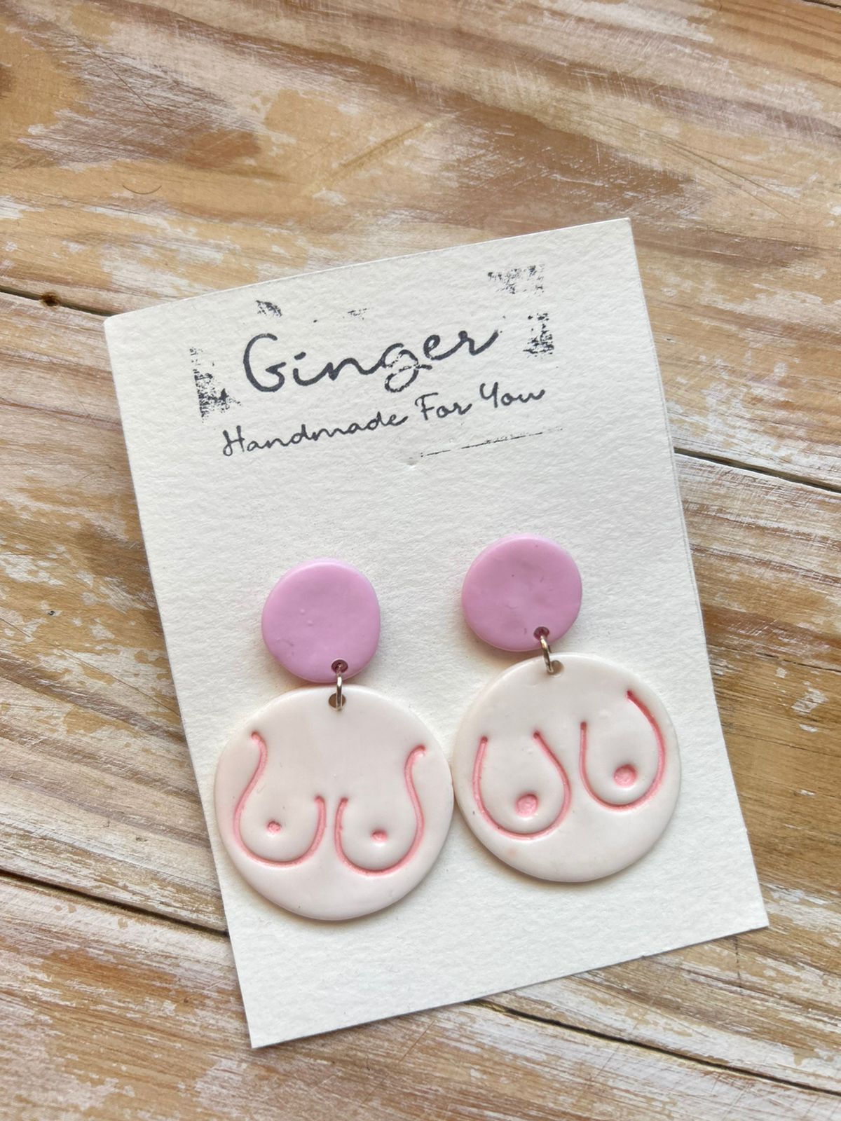 Boucles d'oreilles GINGER X FOUFOUN