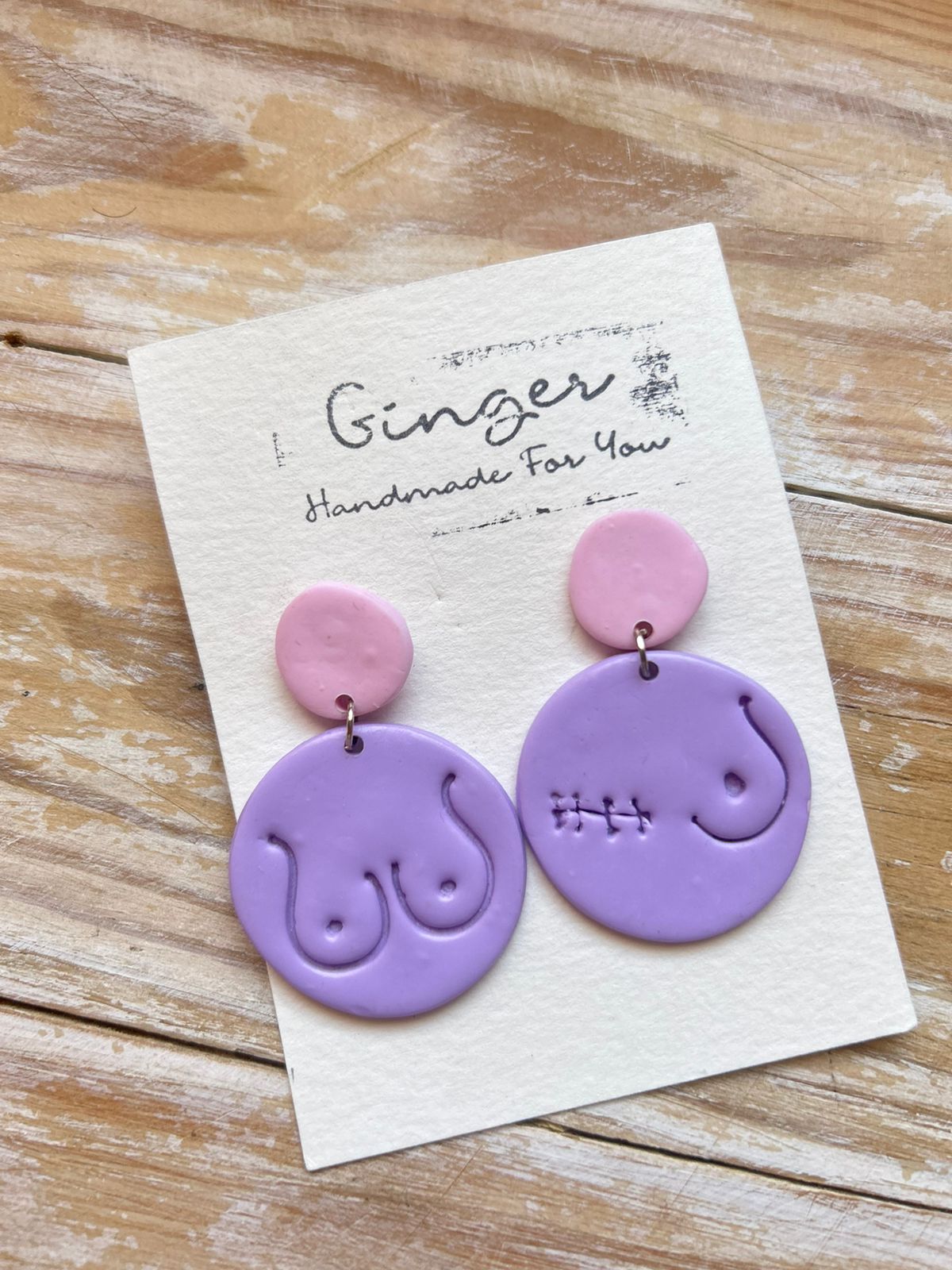 Boucles d'oreilles GINGER X FOUFOUN