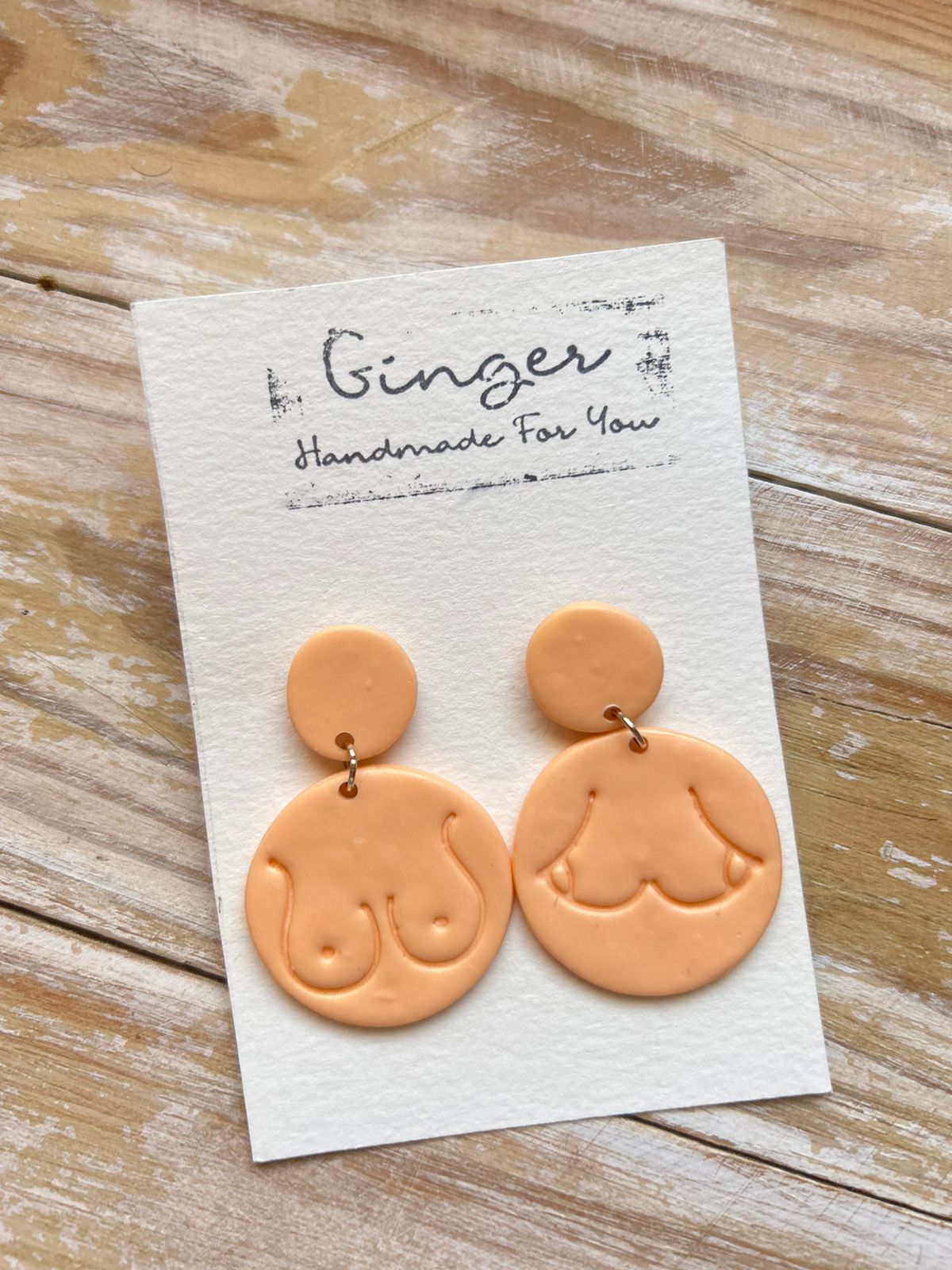 Boucles d'oreilles GINGER X FOUFOUN