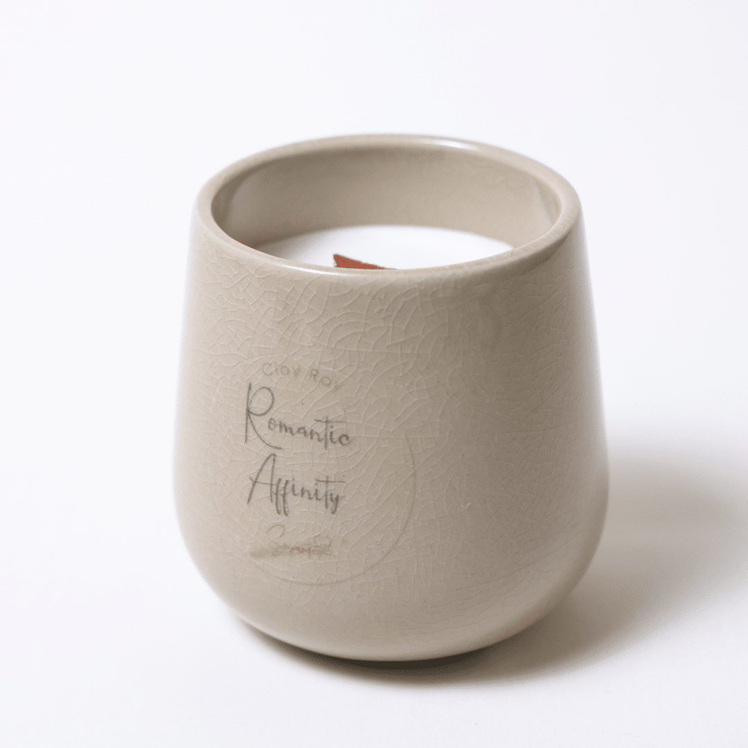 Bougie Parfumée Clay Ray Romantic - artisanat Tunisien fait main | ILEYCOM