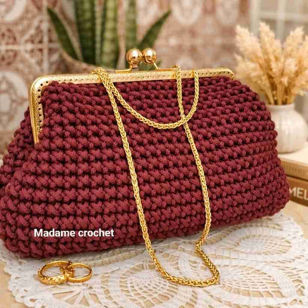 Sac en crochet élégant pour un style unique et raffiné