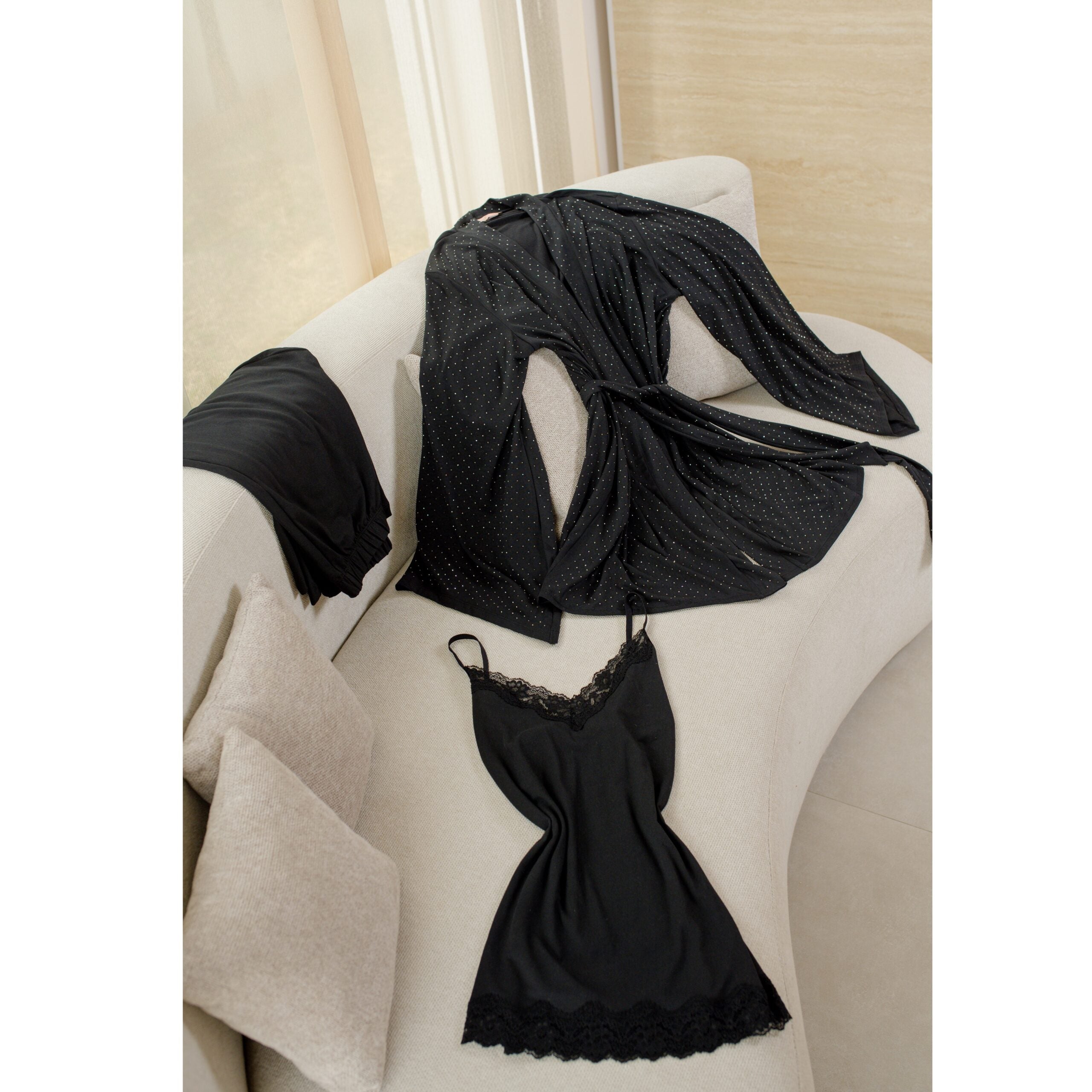 Pyjama noir premium