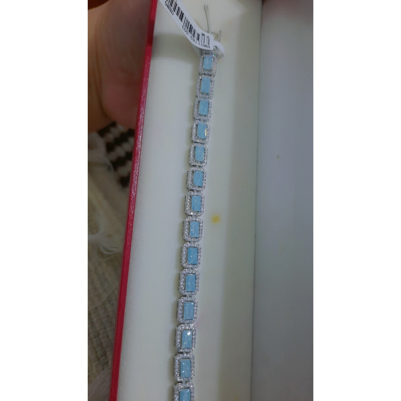 Bracelet en acier inoxydable de haute qualité avec les pierres de turquoise