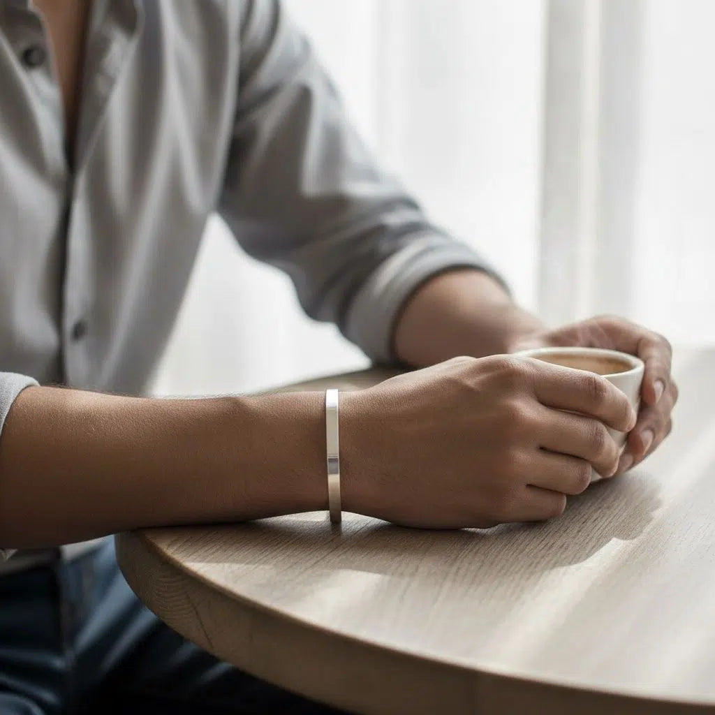 Bracelet en argent 925 fait main pour un style unique et élégant
