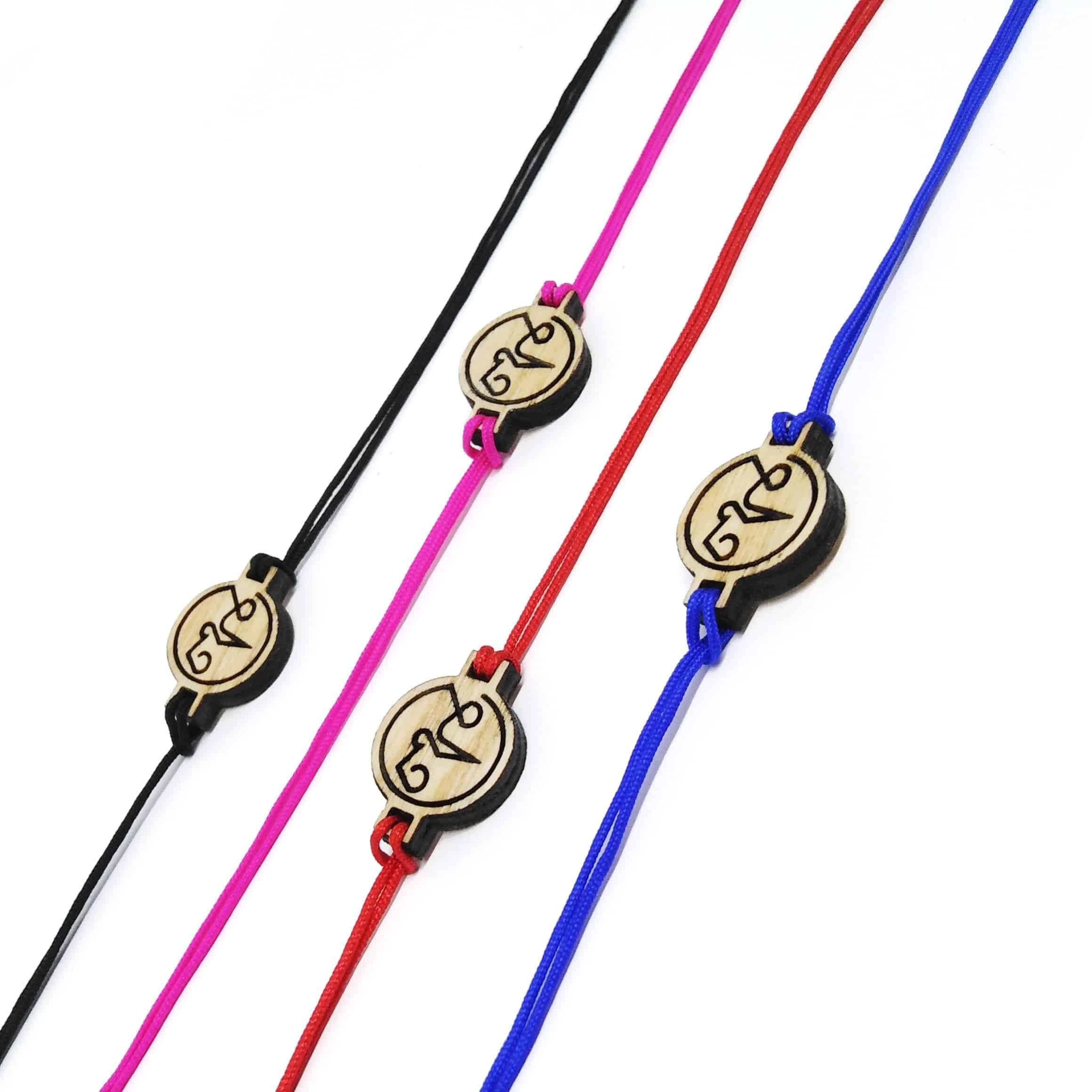 Bracelet Horoscope Balance – Pendentif en Bois Massif - artisanat Tunisien fait main | ILEYCOM