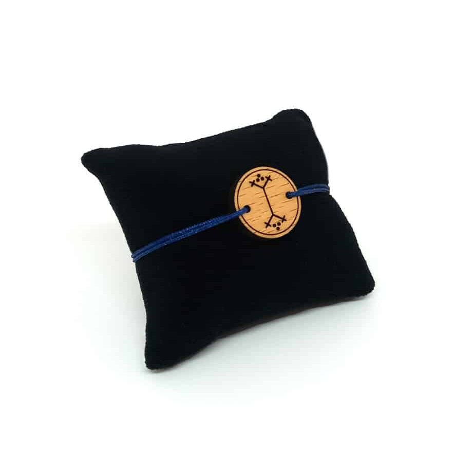 Bracelet horoscope berbère - Lézard (14 mai => 13 juin) - artisanat Tunisien fait main | ILEYCOM