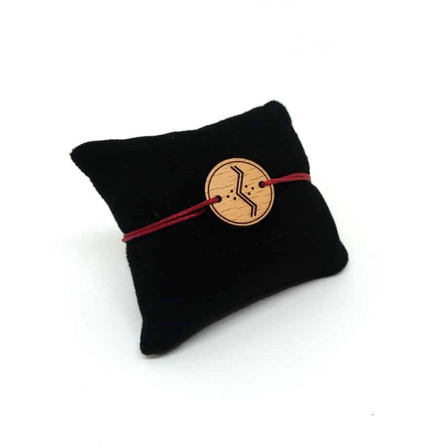 Bracelet horoscope berbère - Mouche (14 juin => 13 juillet) - artisanat Tunisien fait main | ILEYCOM
