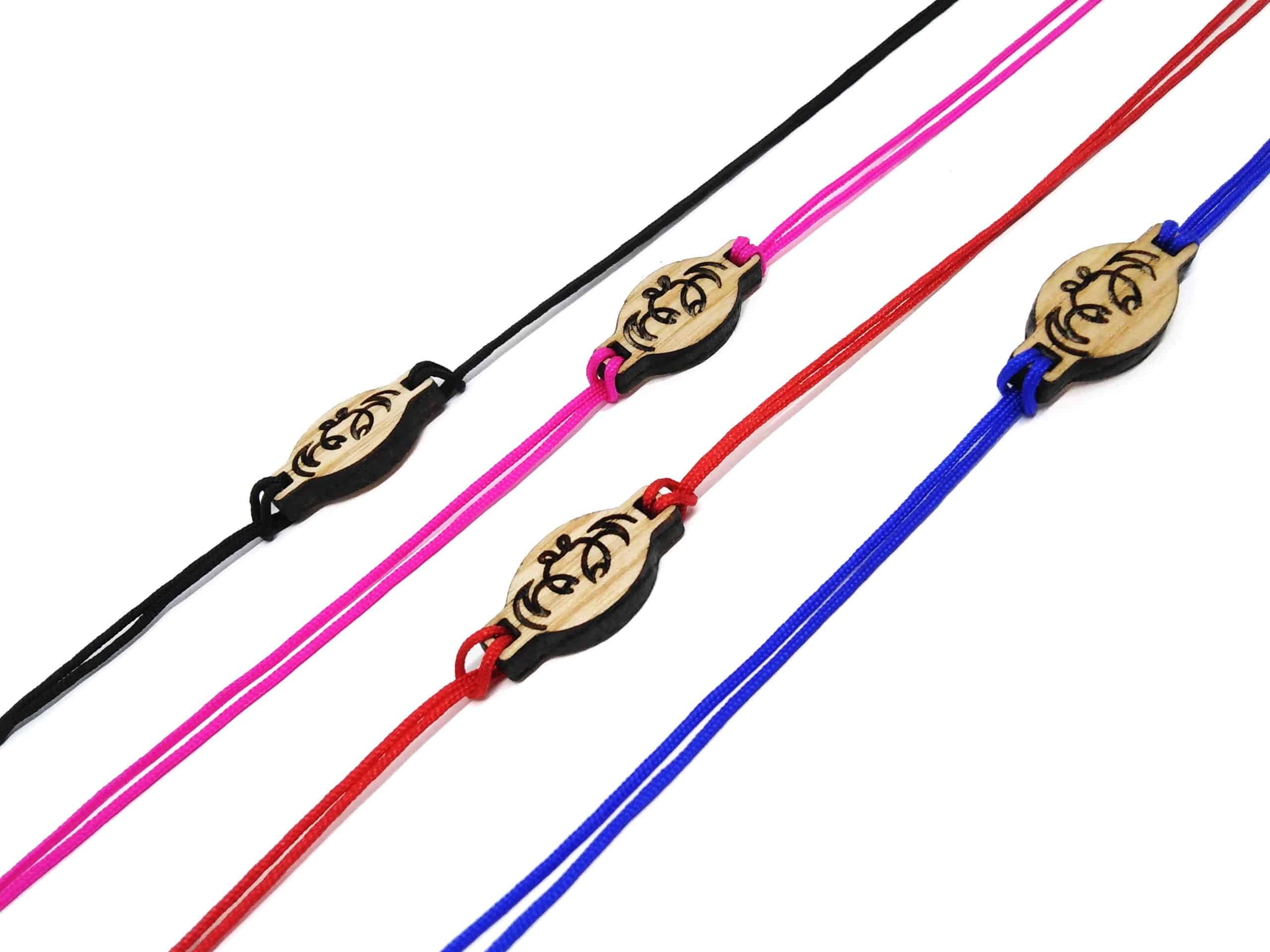Bracelet Horoscope Taureau – Pendentif en Bois Massif | Bijou Astrologique Artis - artisanat Tunisien fait main | ILEYCOM