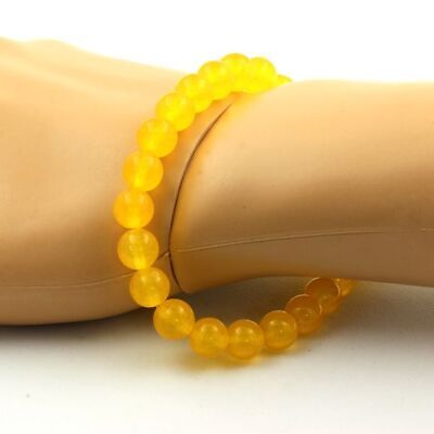 Bracelet Équilibre Corps & Esprit Agate jaune