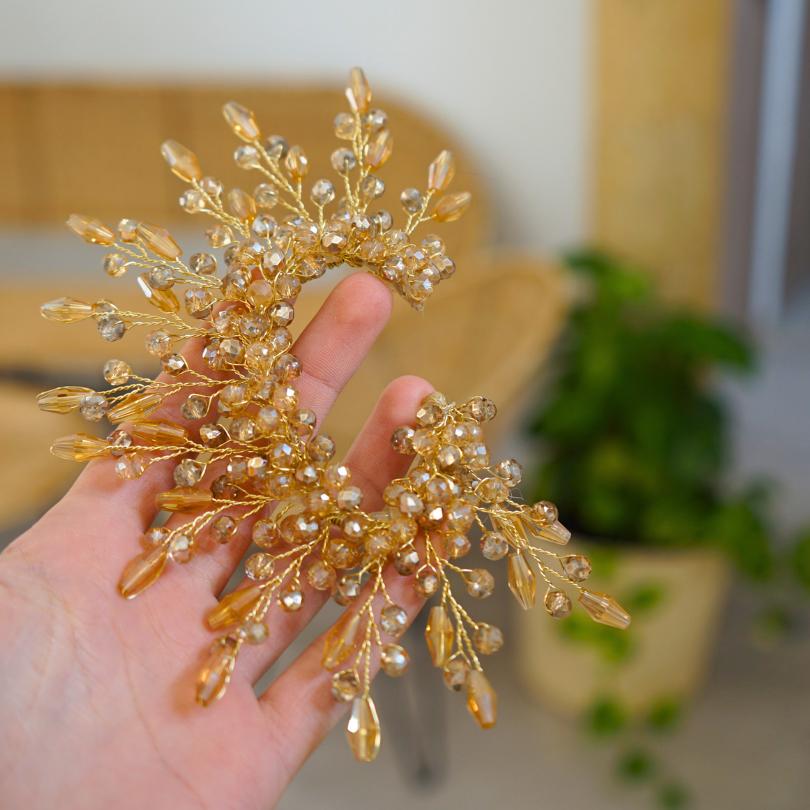 Broche/Boucles d’oreilles D'orée, modèle soleil - artisanat Tunisien fait main | ILEYCOM