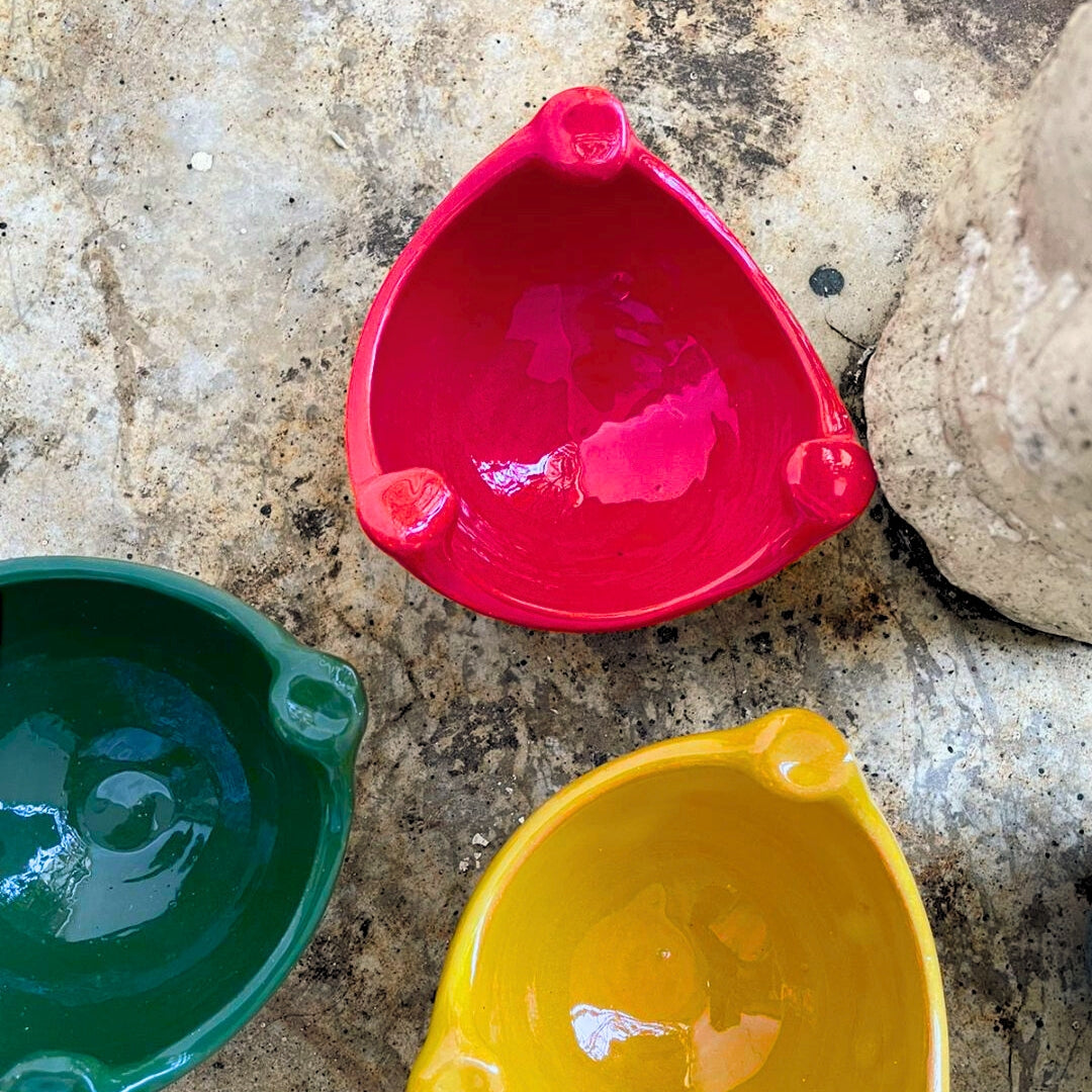 Brûleur d'encens mini "Kanoun" en céramique