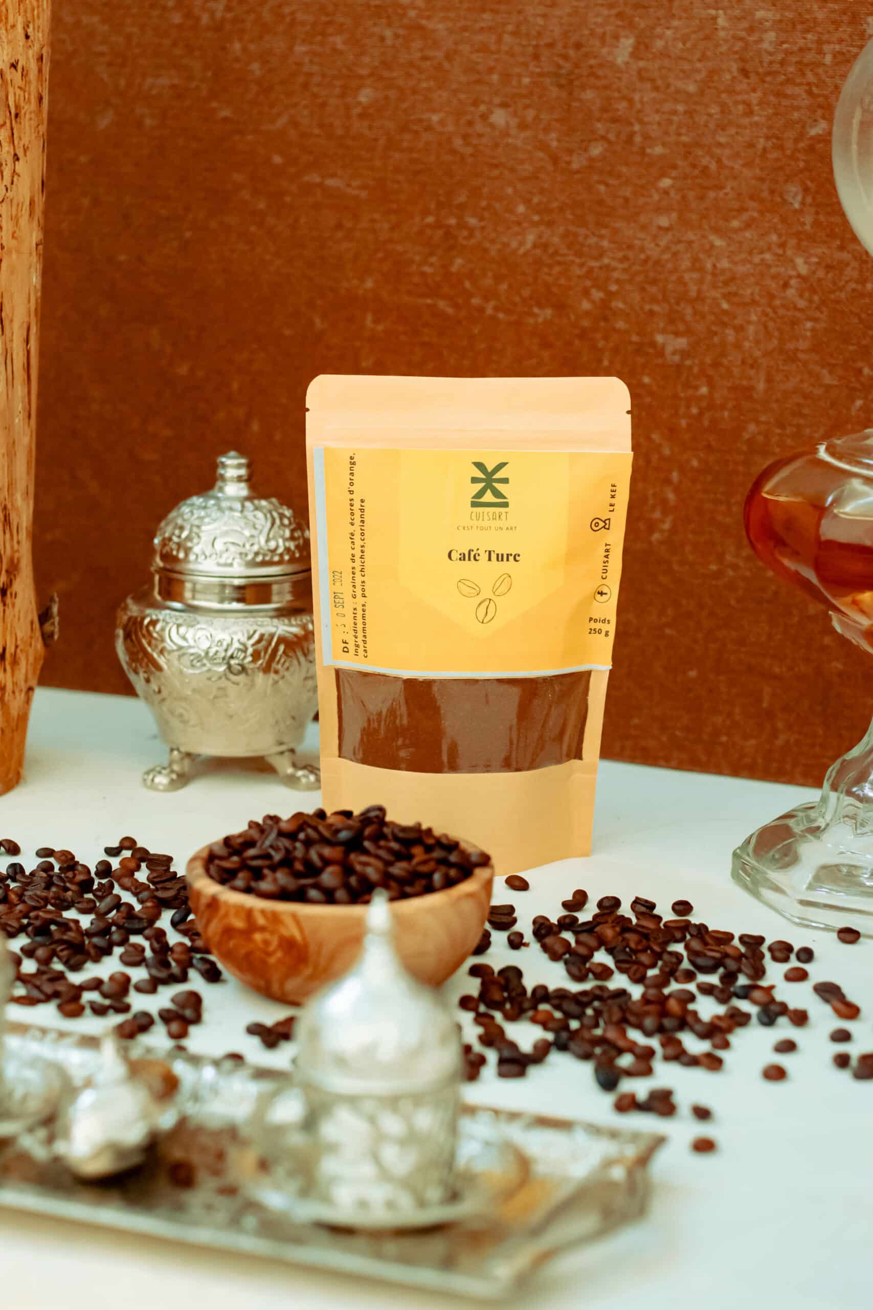 Café turc - artisanat Tunisien fait main | ILEYCOM
