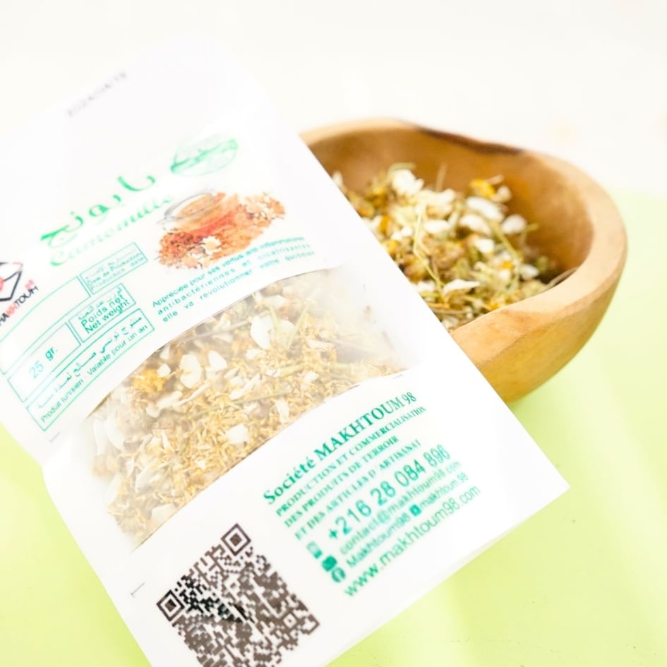 Camomille 100% naturelle - artisanat Tunisien fait main | ILEYCOM