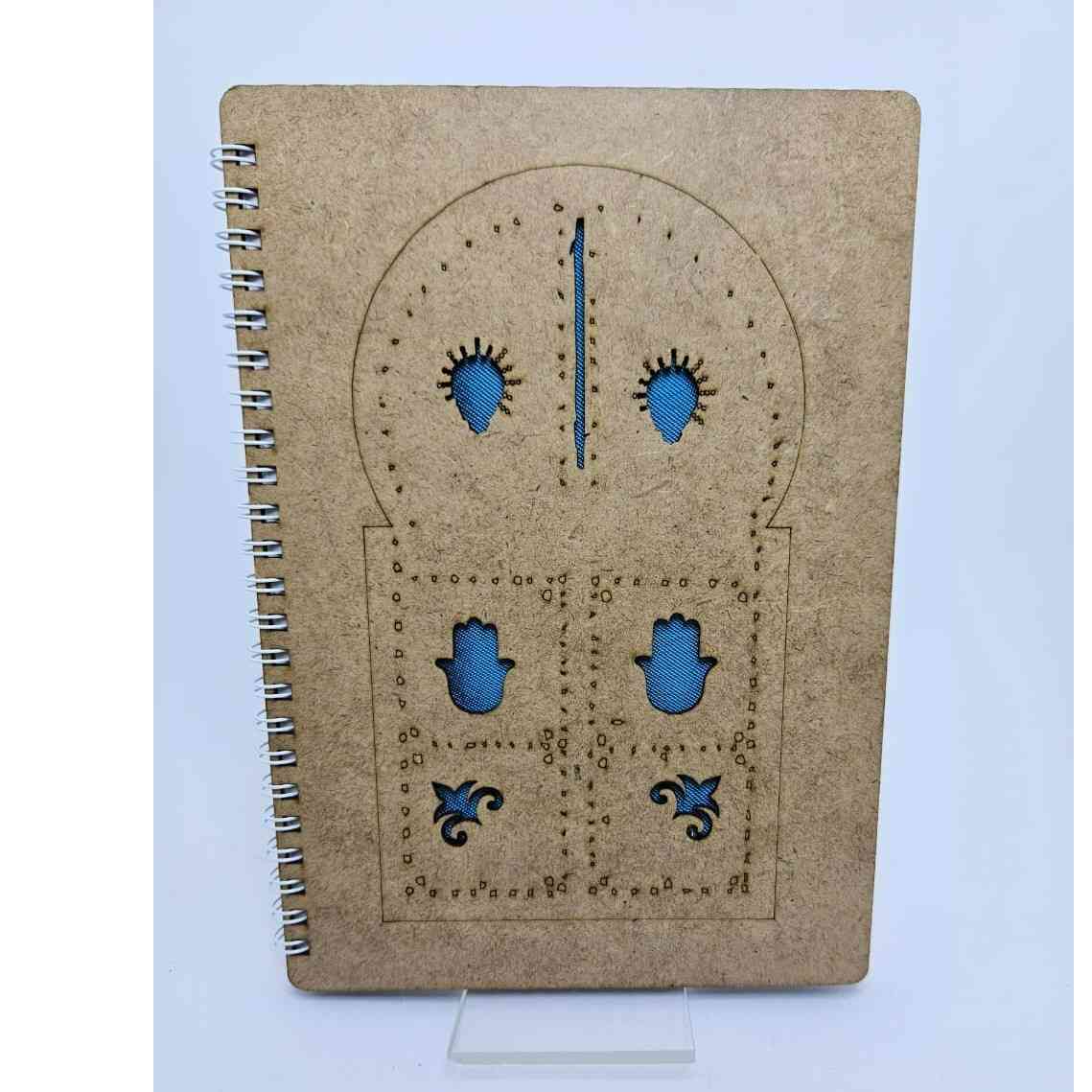 carnet bois élégant A5 unique pour vos idées créatives