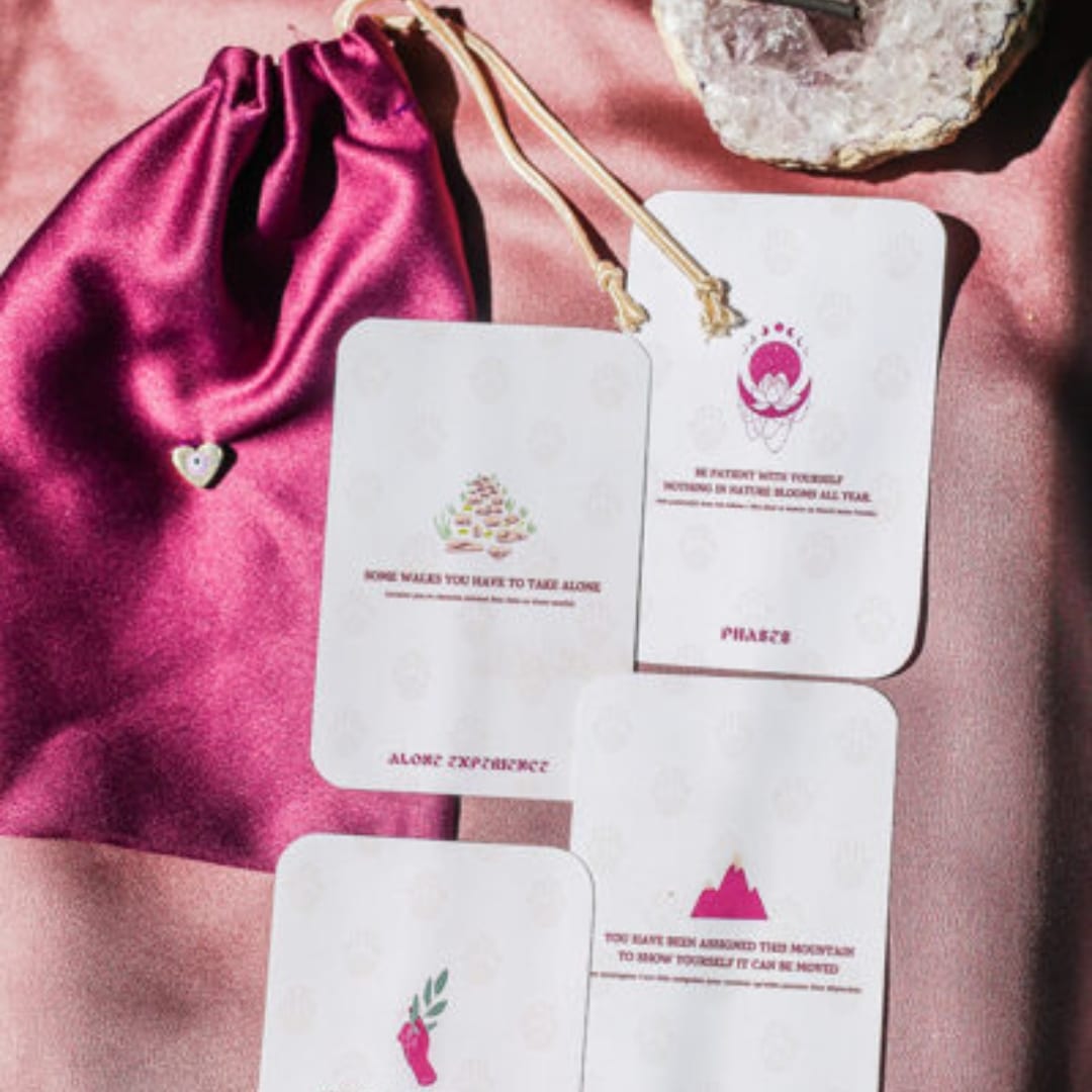 Cartes énergétiques "Dear Soul" - Messages et guidances de l'âme - artisanat Tunisien fait main | ILEYCOM