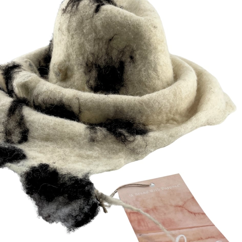 Chapeau Blanc et Noir - artisanat Tunisien fait main | ILEYCOM